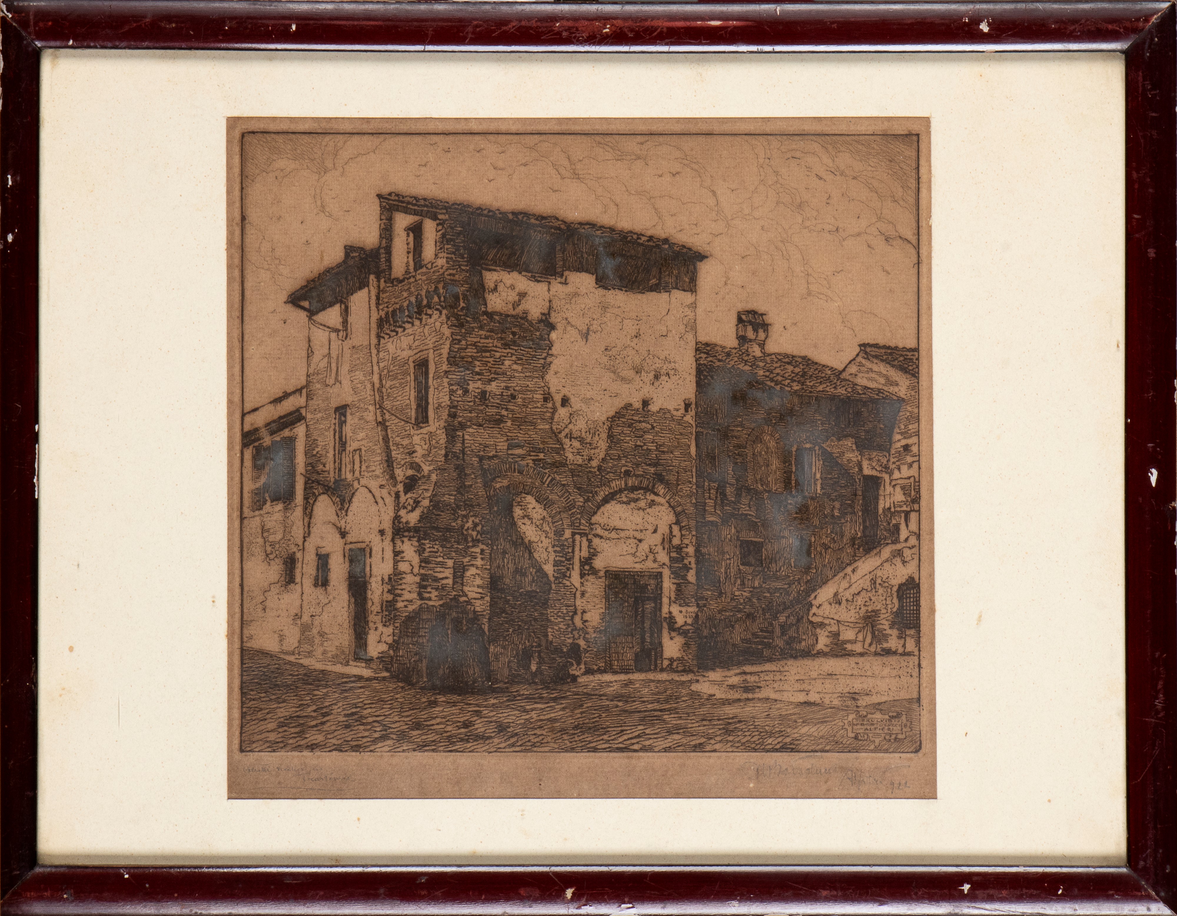 Pier Luigi Bartolucci-alfieri - Casette Vecchie in Trastevere