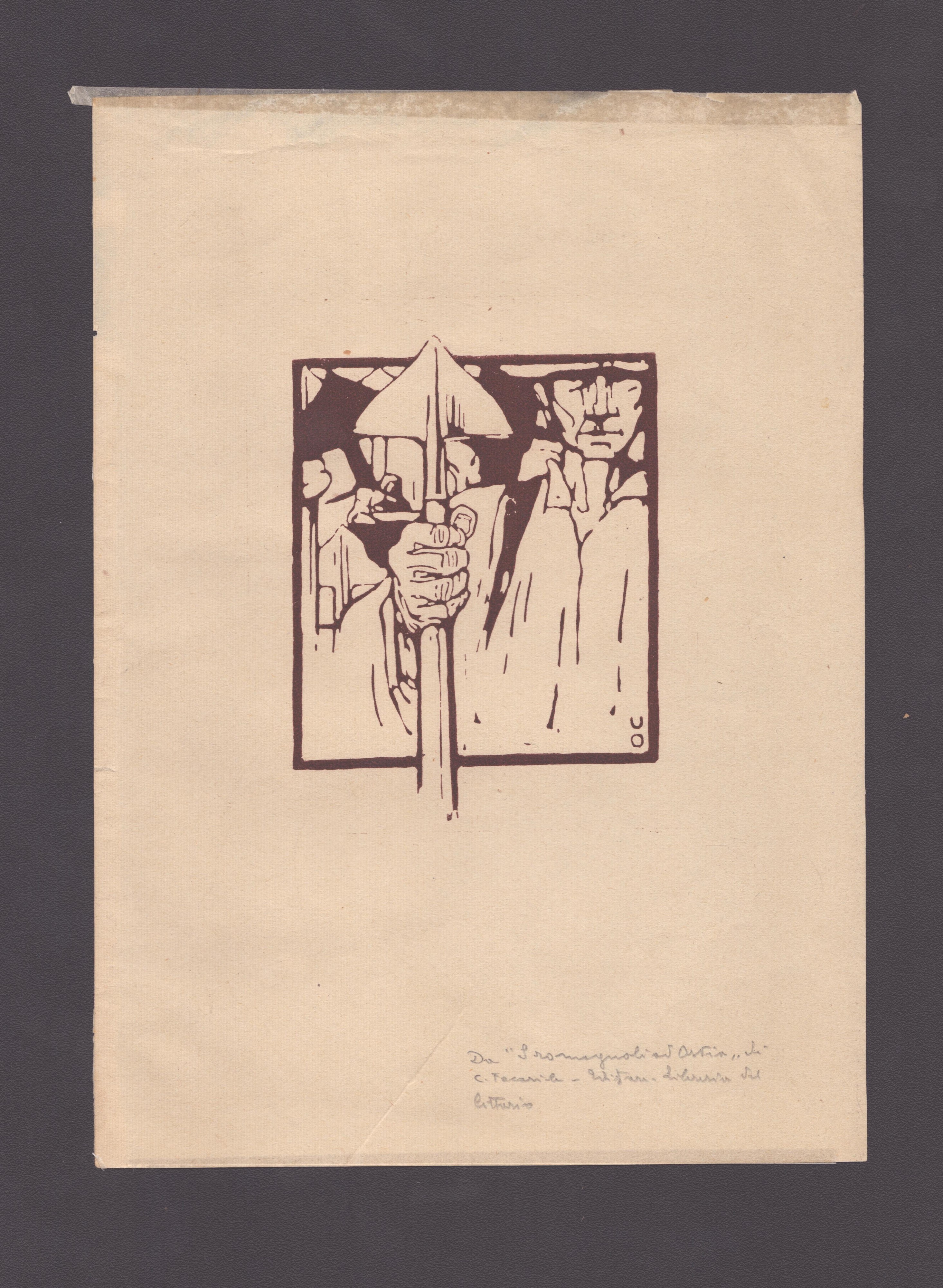 Ugo Ortona - Lotto di Tre Xilografie