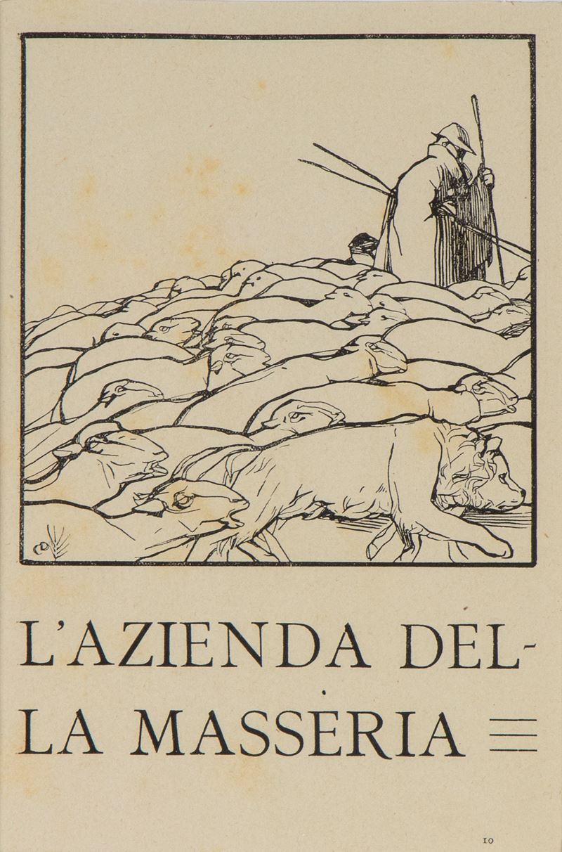 Duilio Cambellotti - L'azienda della Masseria