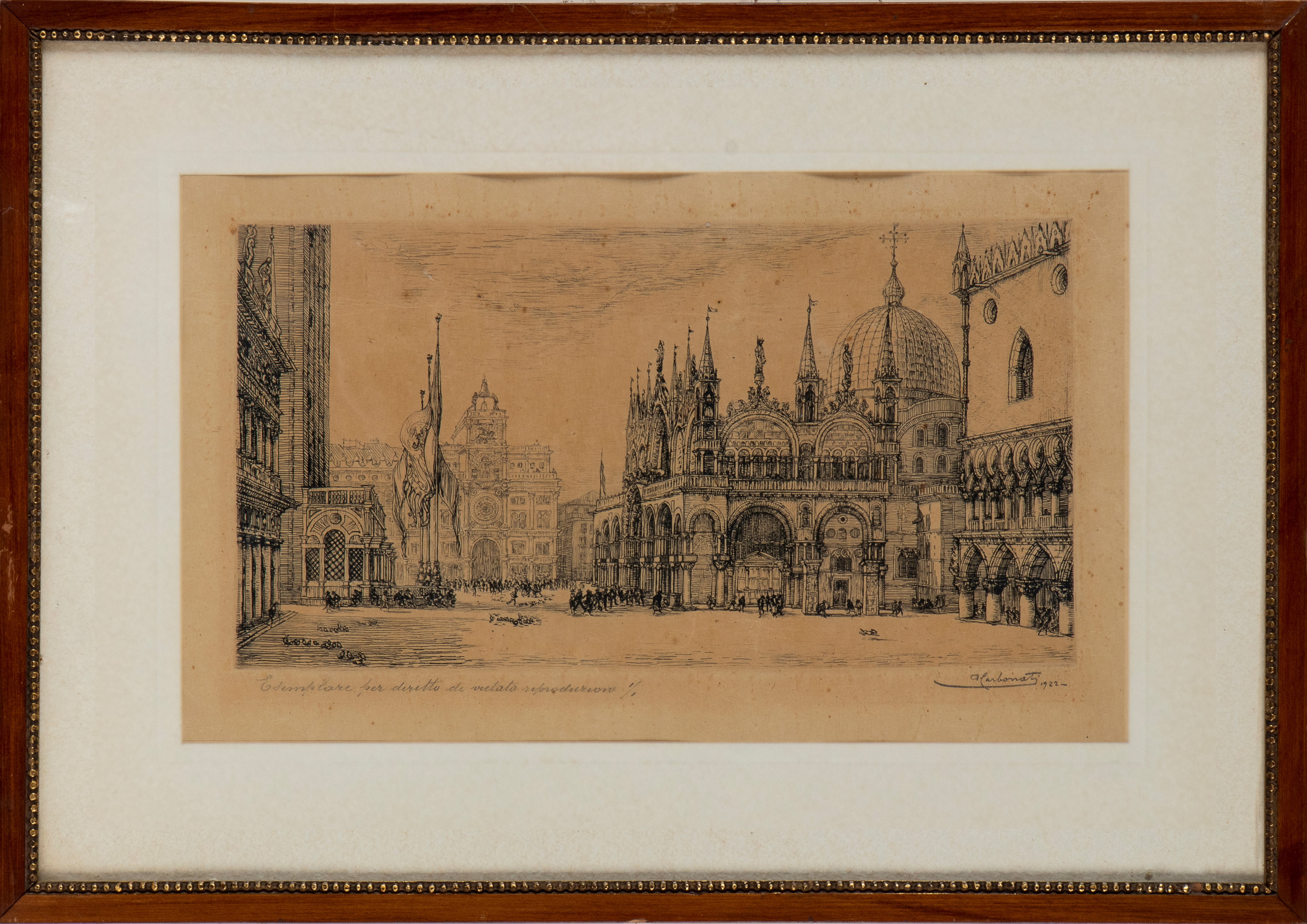Antonio Carbonati - Ponte di Rialto | Piazza San Marco a Venezia