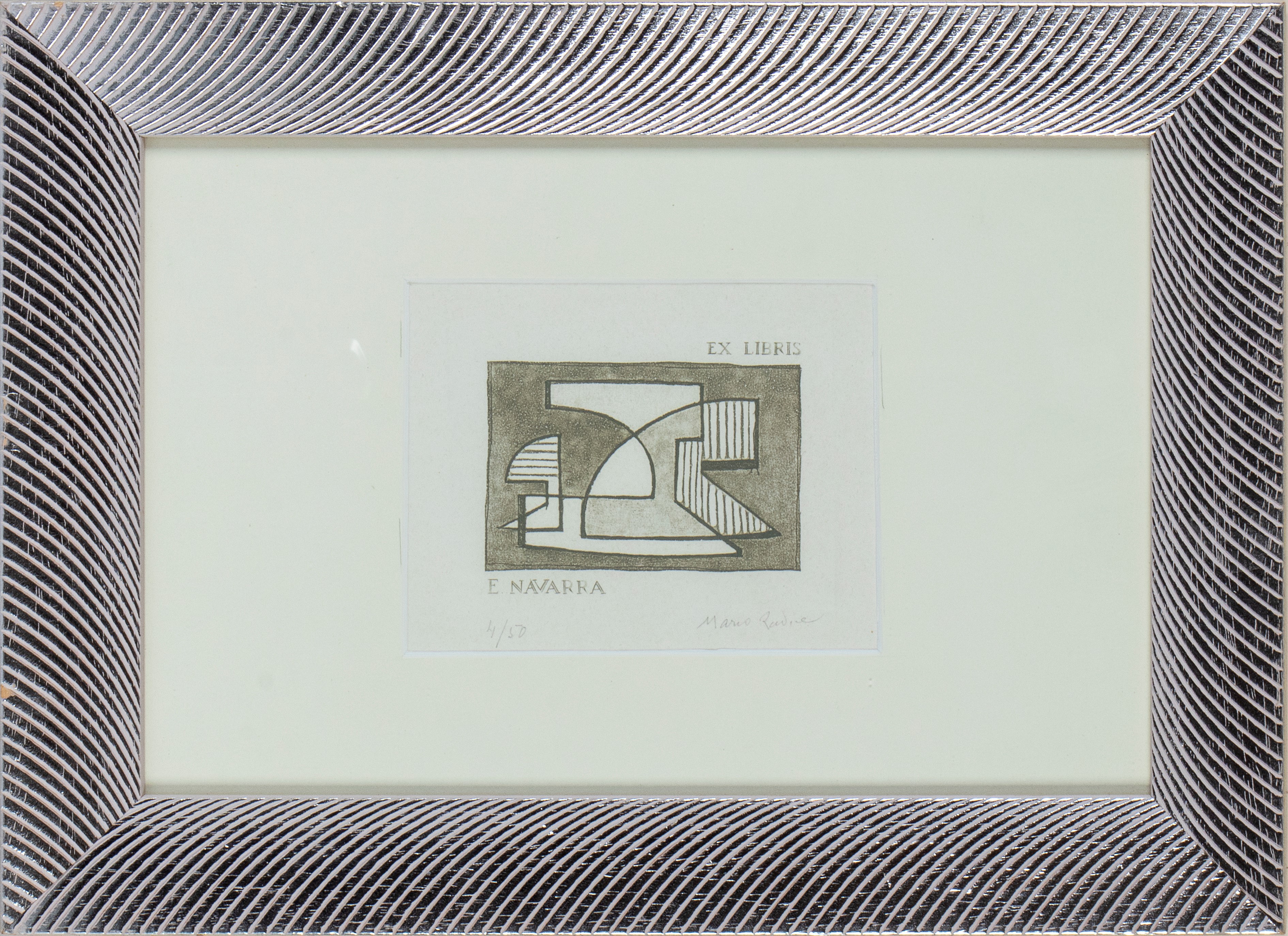 Mario Radice - Ex Libris di Evaristo Navarra