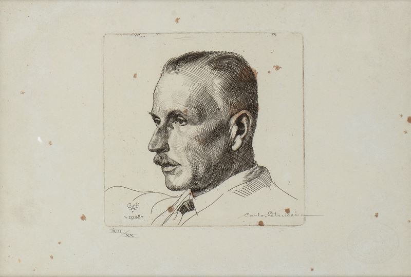 Carlo Alberto Petrucci - Ritratto di un Uomo