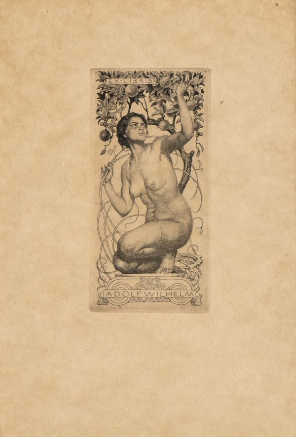 Sigmund Lipinsky - Ex Libris per Adolf Wilhelm