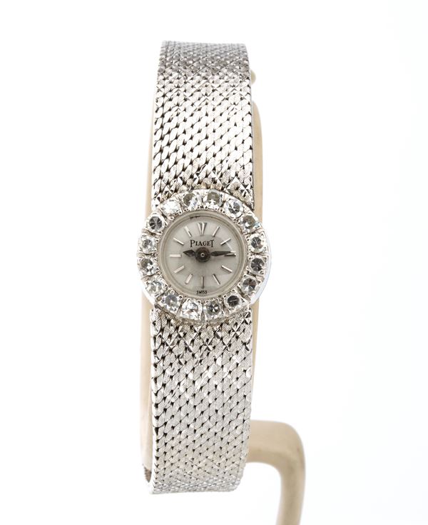 PIAGET - Gold diamonds Lady wristwatch