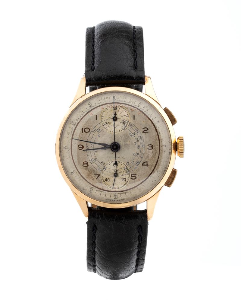 Orologio - Cronografo verticale in oro