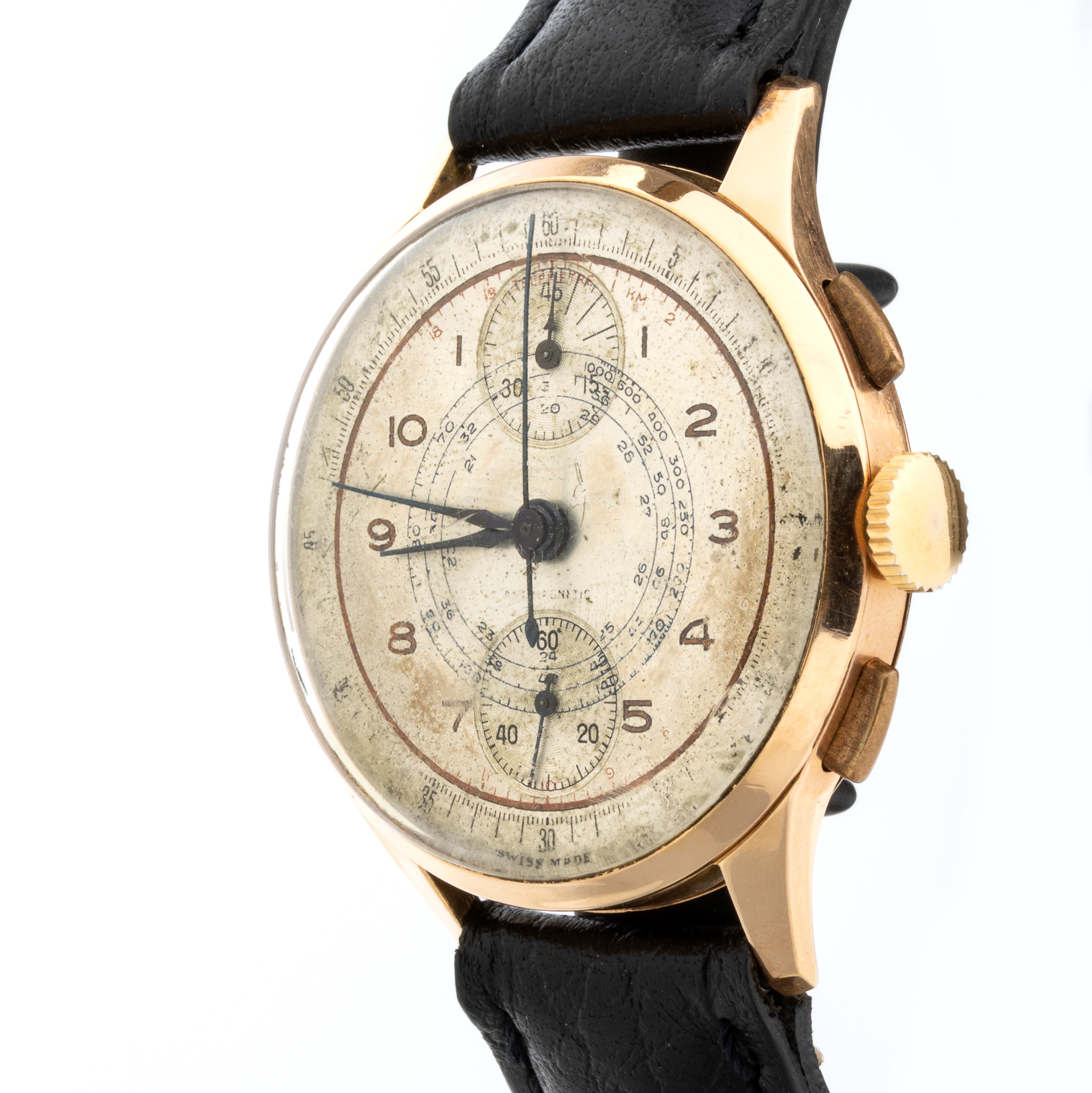 Orologio - Cronografo verticale in oro