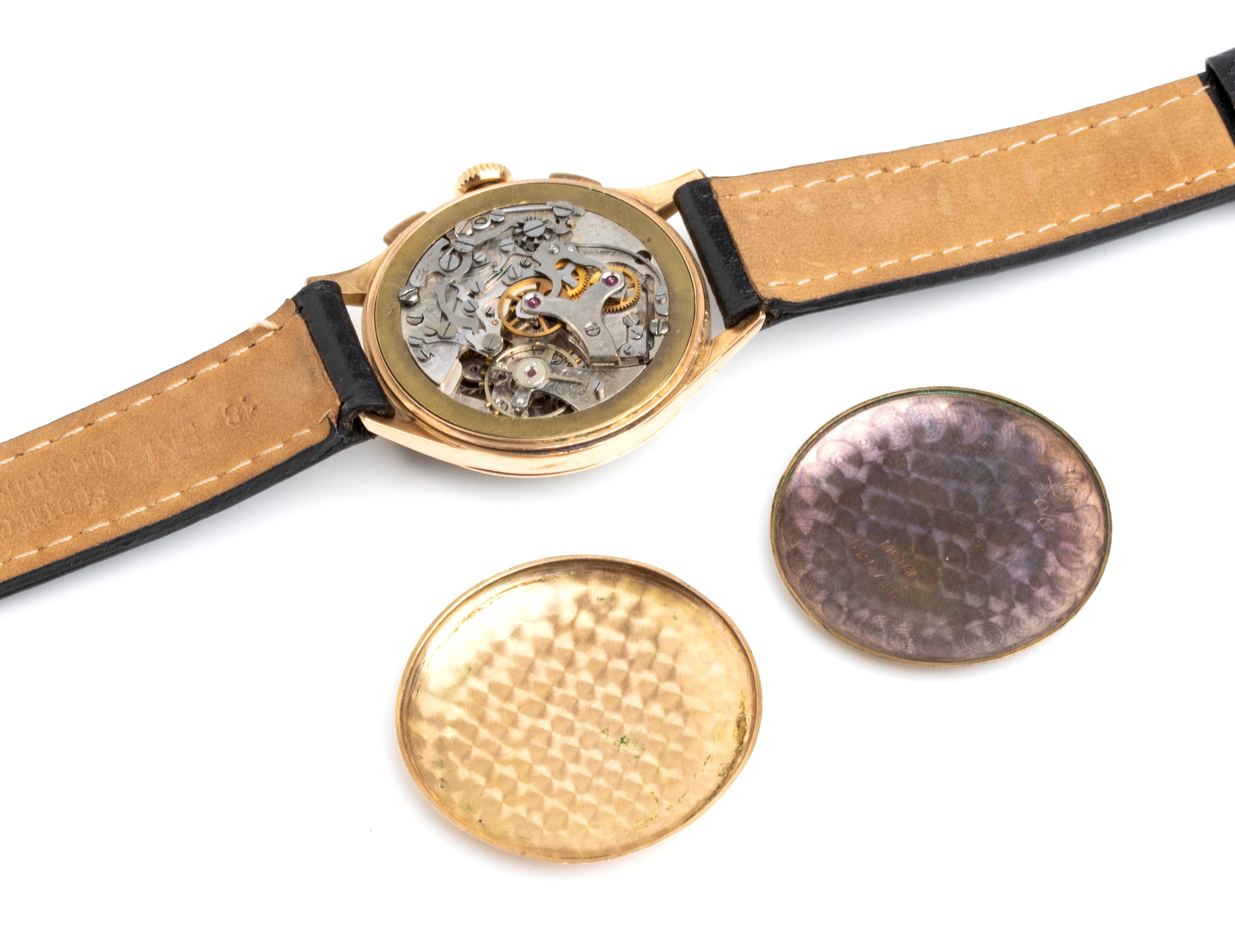 Orologio - Cronografo verticale in oro