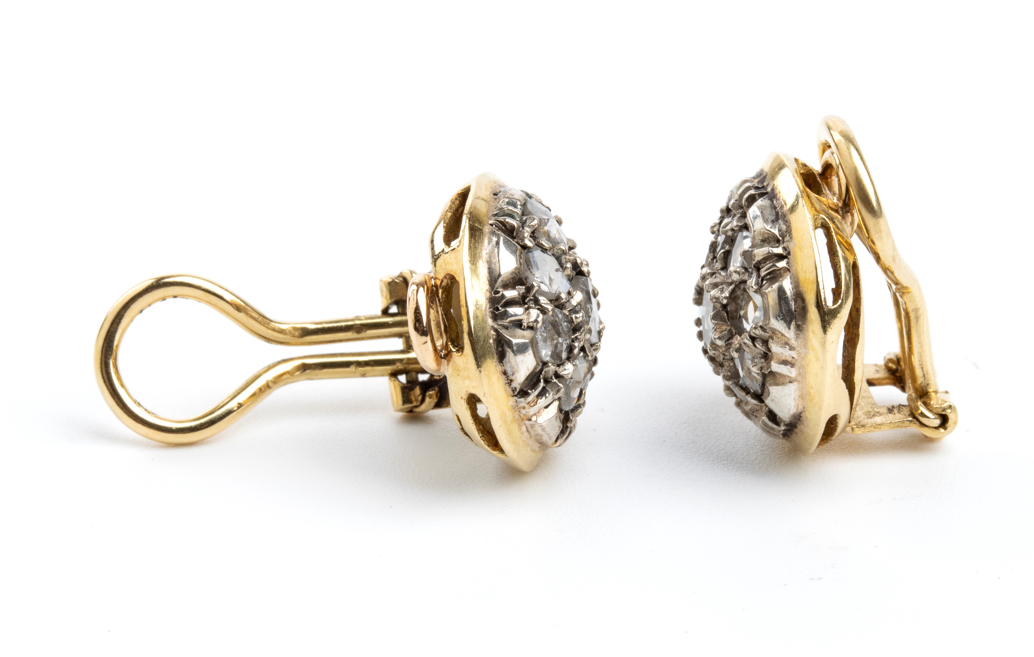 Orecchini in oro e diamanti