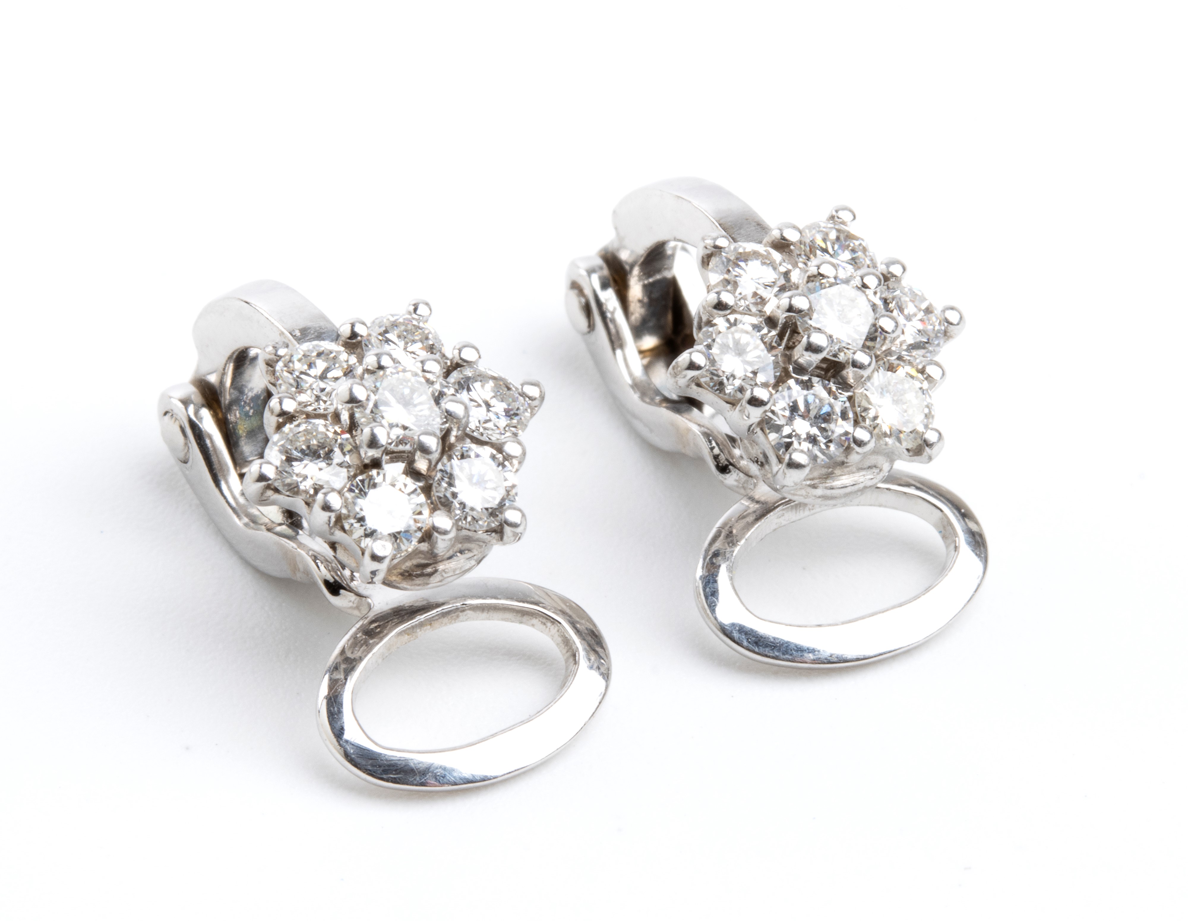 Orecchini in oro e diamanti