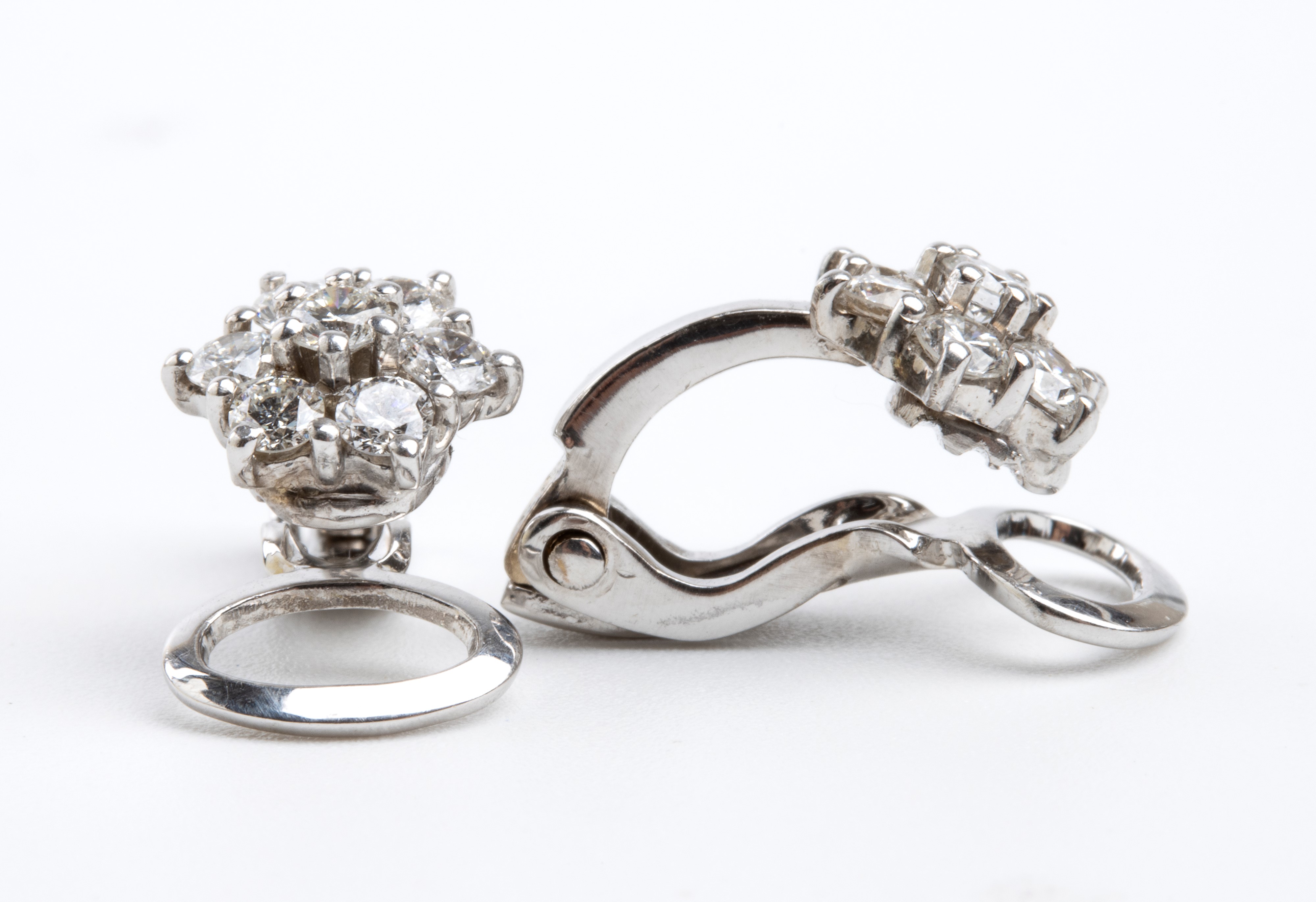 Orecchini in oro e diamanti