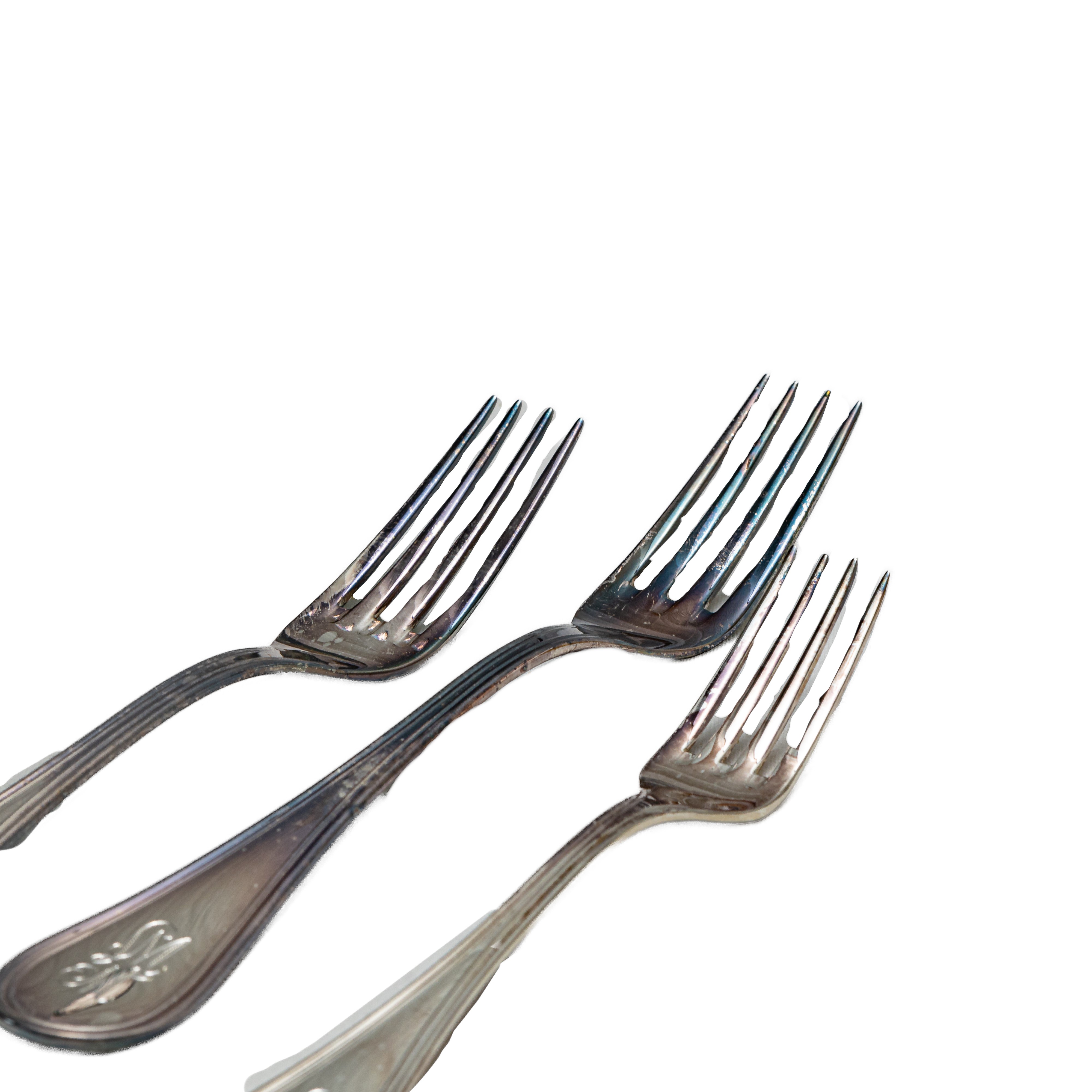 Servizio da Dodici in Argento 800/1000