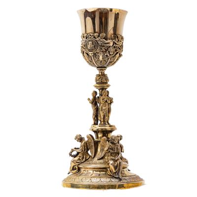 Calice in Bronzo e Argento