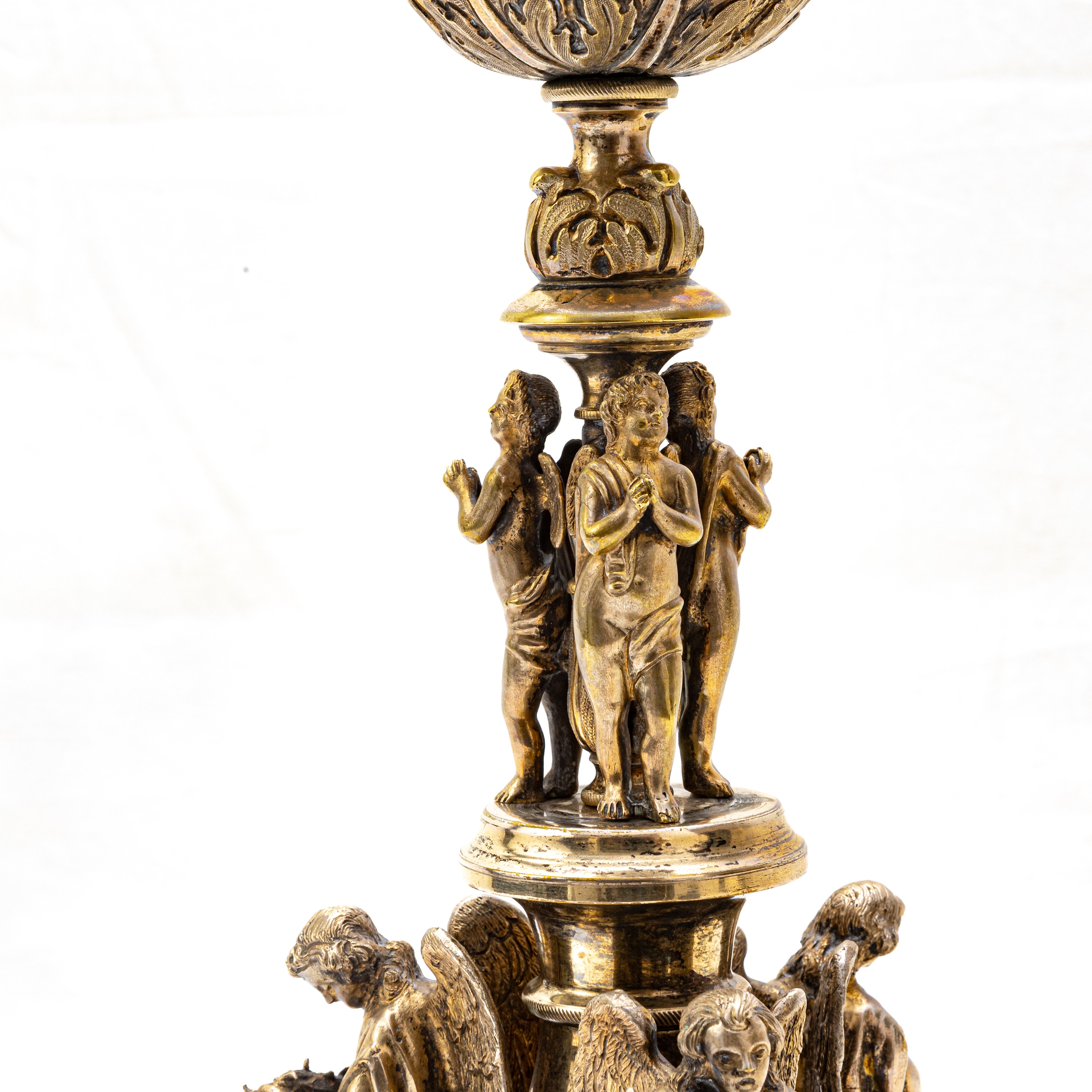 Calice in Bronzo e Argento