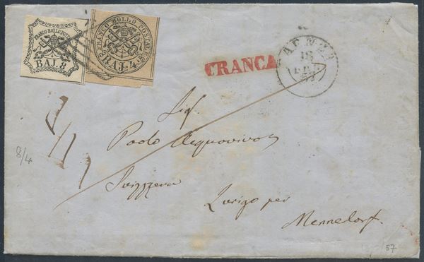 Papal - from Faenza to Männedorf  - Auction Stamps and Postal History - Bertolami Fine Art - Casa d'Aste