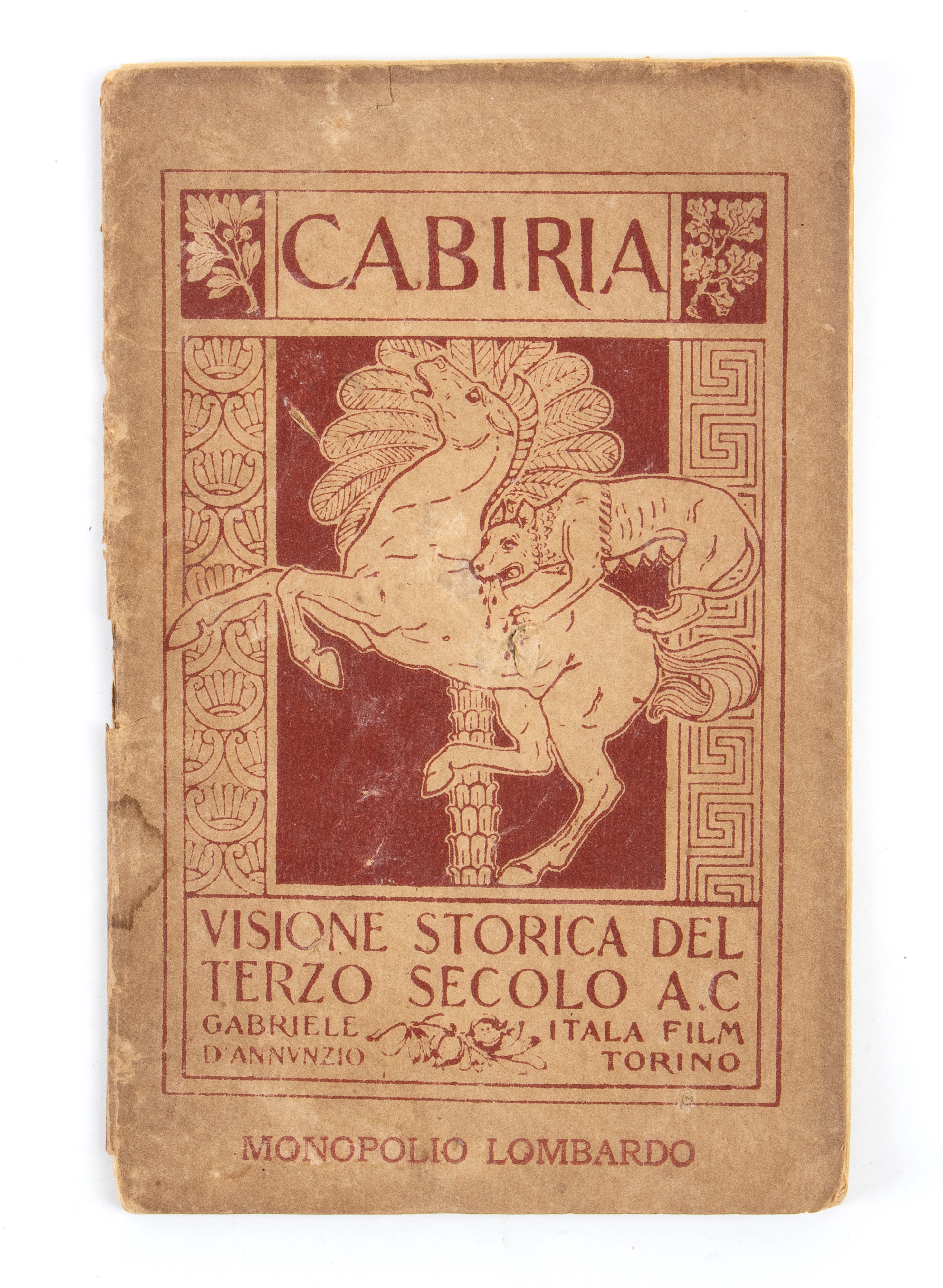 Grandi, Dino - D'annunzio, Gabriele - Libretti con firma