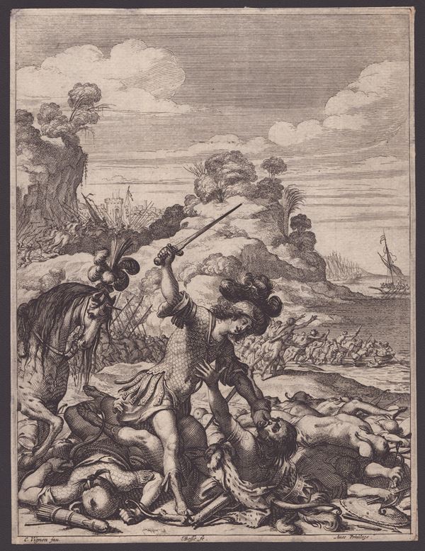 Abraham Bosse - Battle Scene