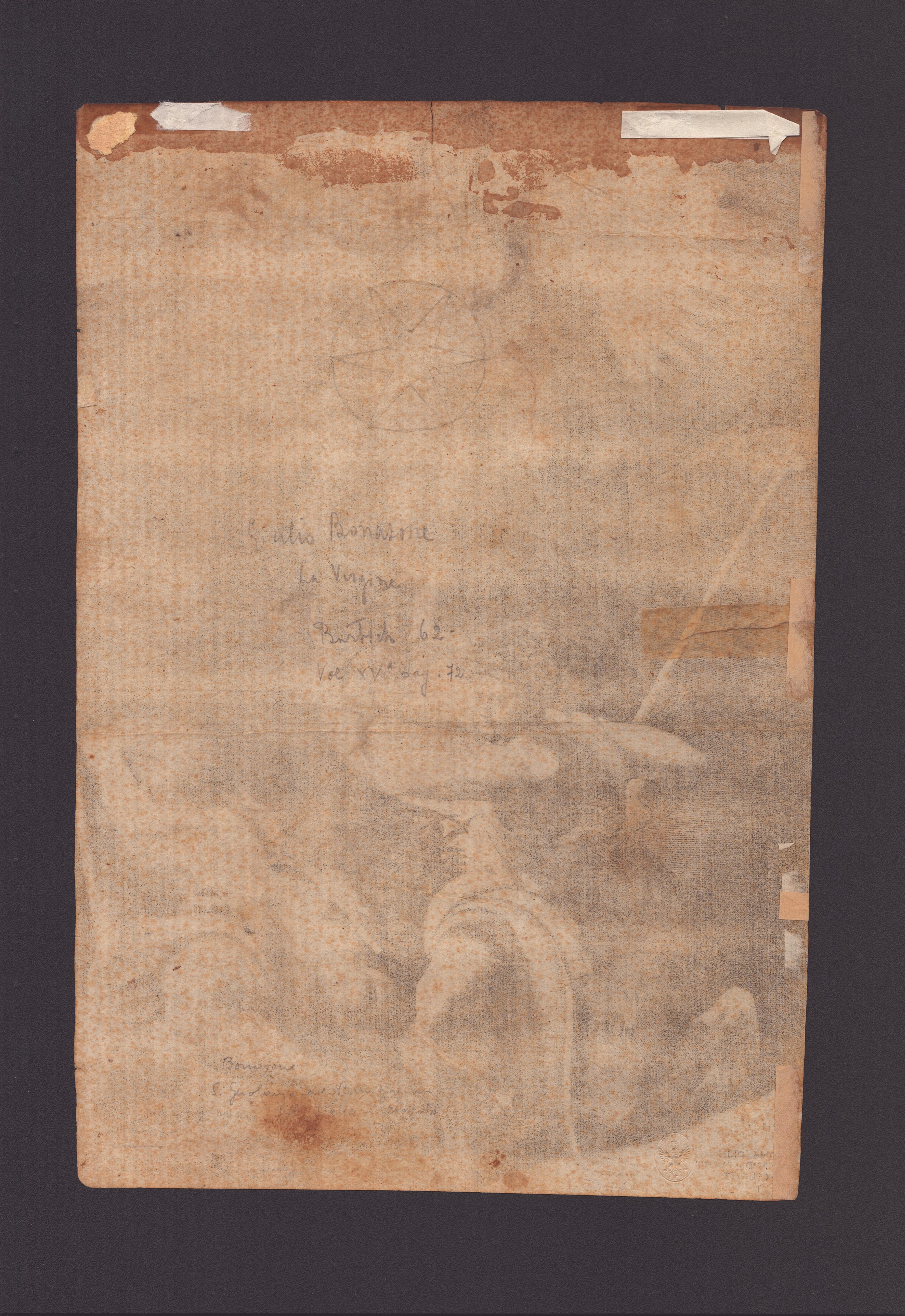 Giulio Bonasone - La Visione di San Girolamo