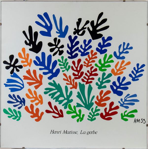 HENRI MATISSE : La gerbe  - Auction Prints, Drawings and Vintage Photos - Bertolami Fine Art - Casa d'Aste