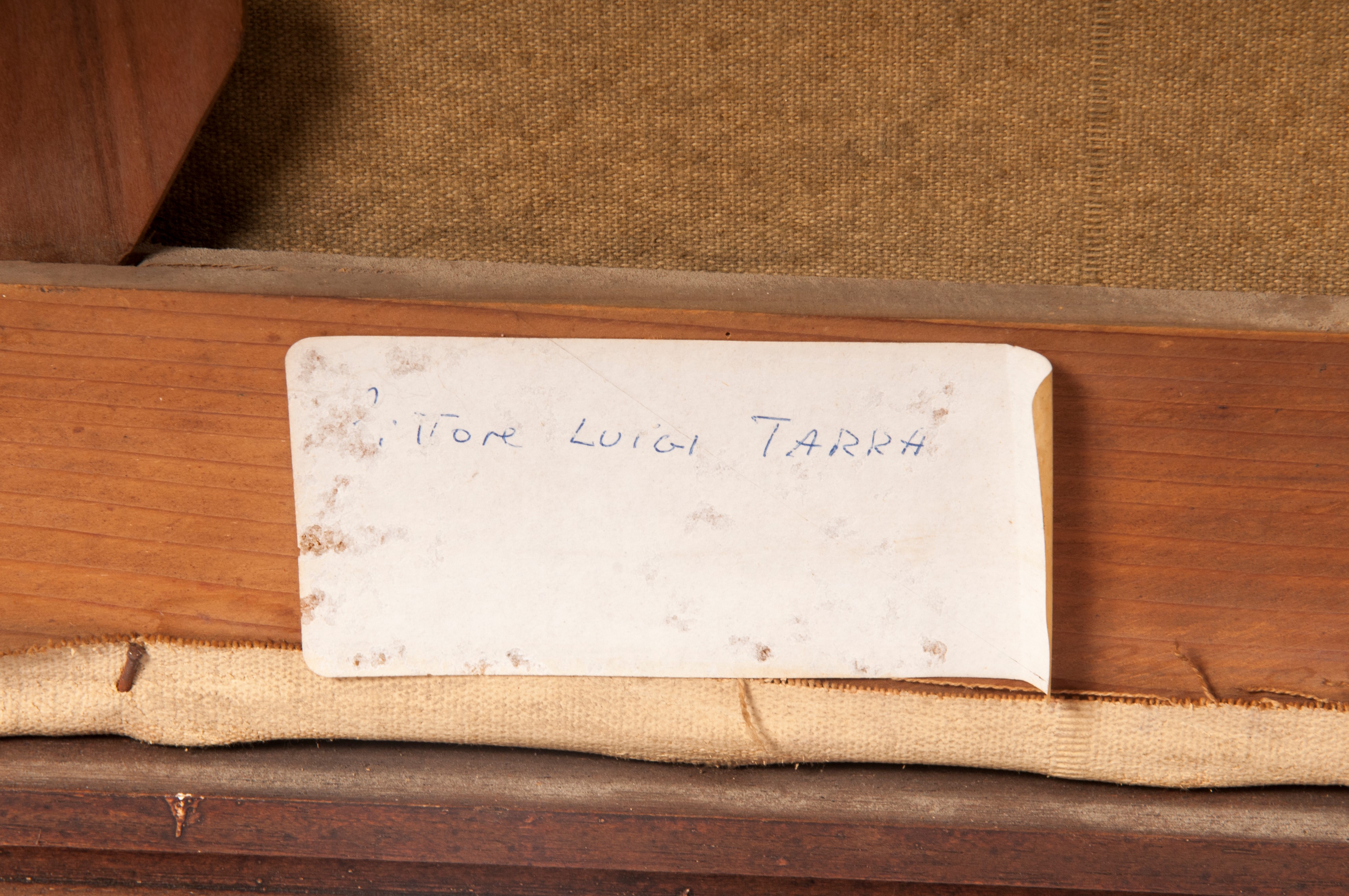 Luigi Tarra - Scorcio di Paesaggio con Viale e Cipressi