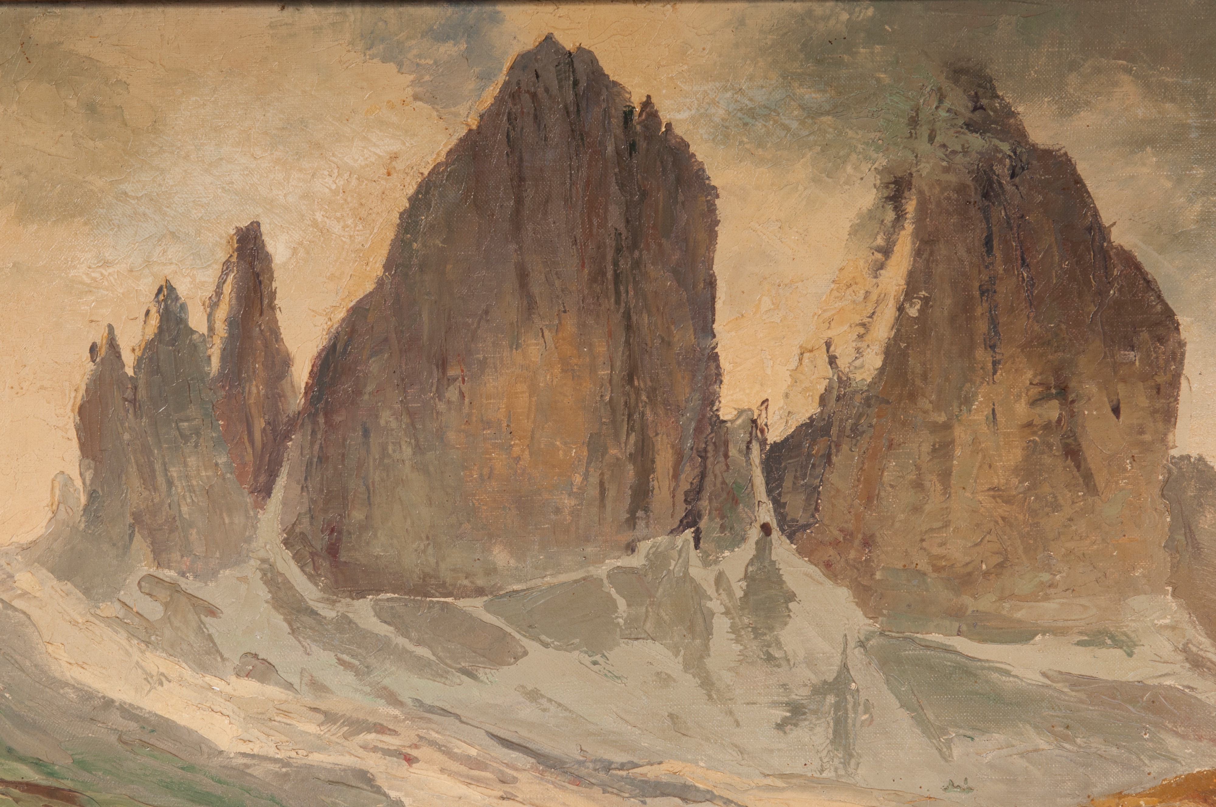 Veduta delle Dolomiti " Sasso Piatto"