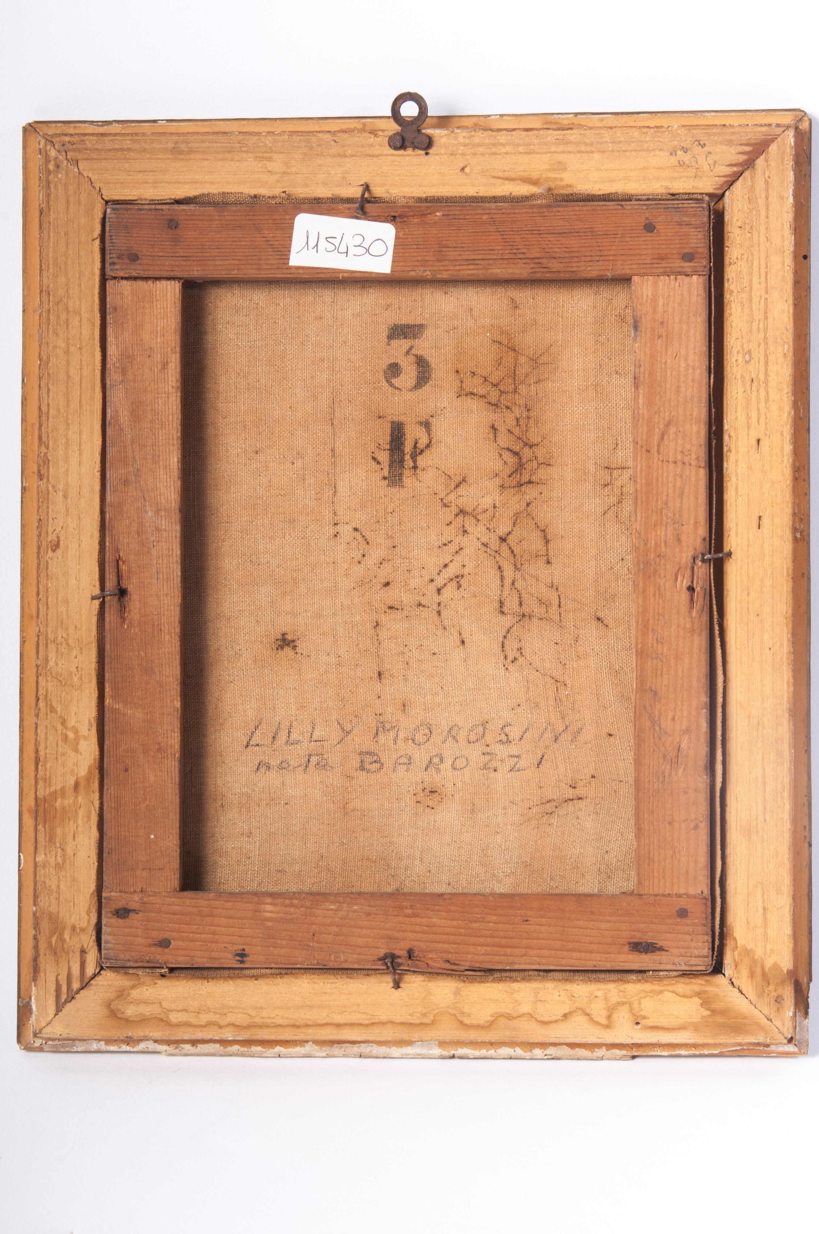 Ritratto di dama in abito bianco