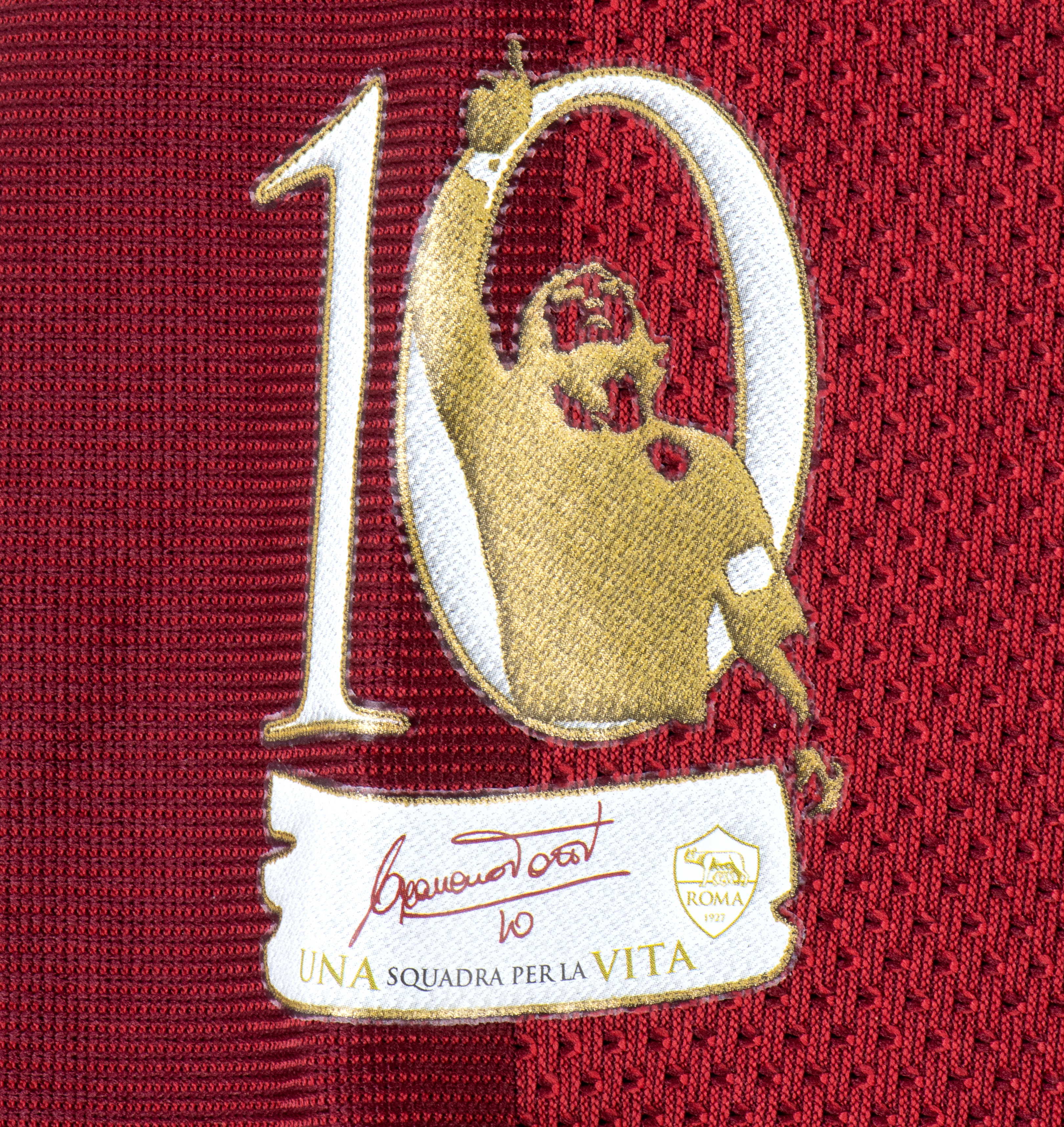 Totti, Francesco - Maglia n.10 autografata