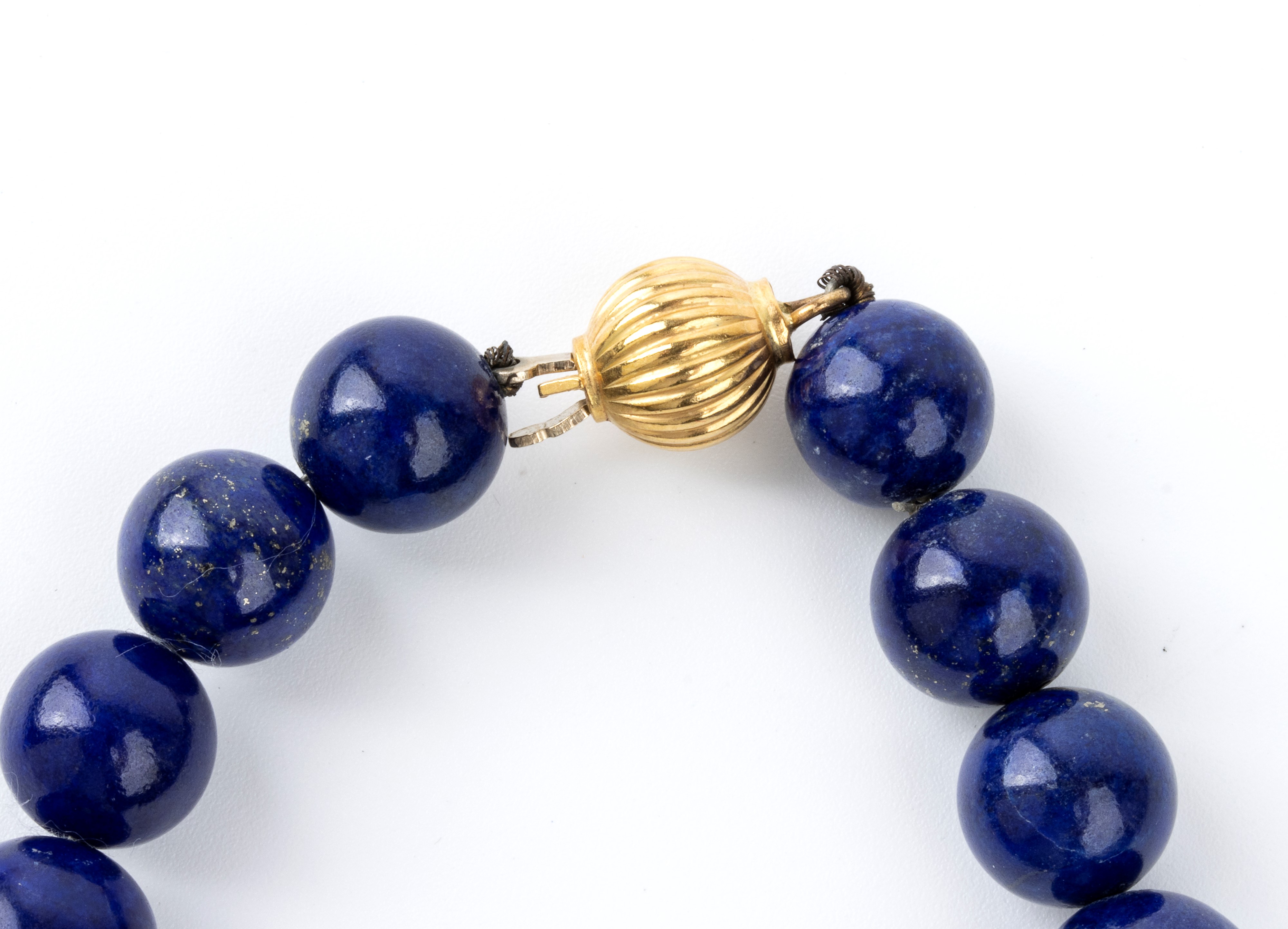 Girocollo in oro e lapislazzuli