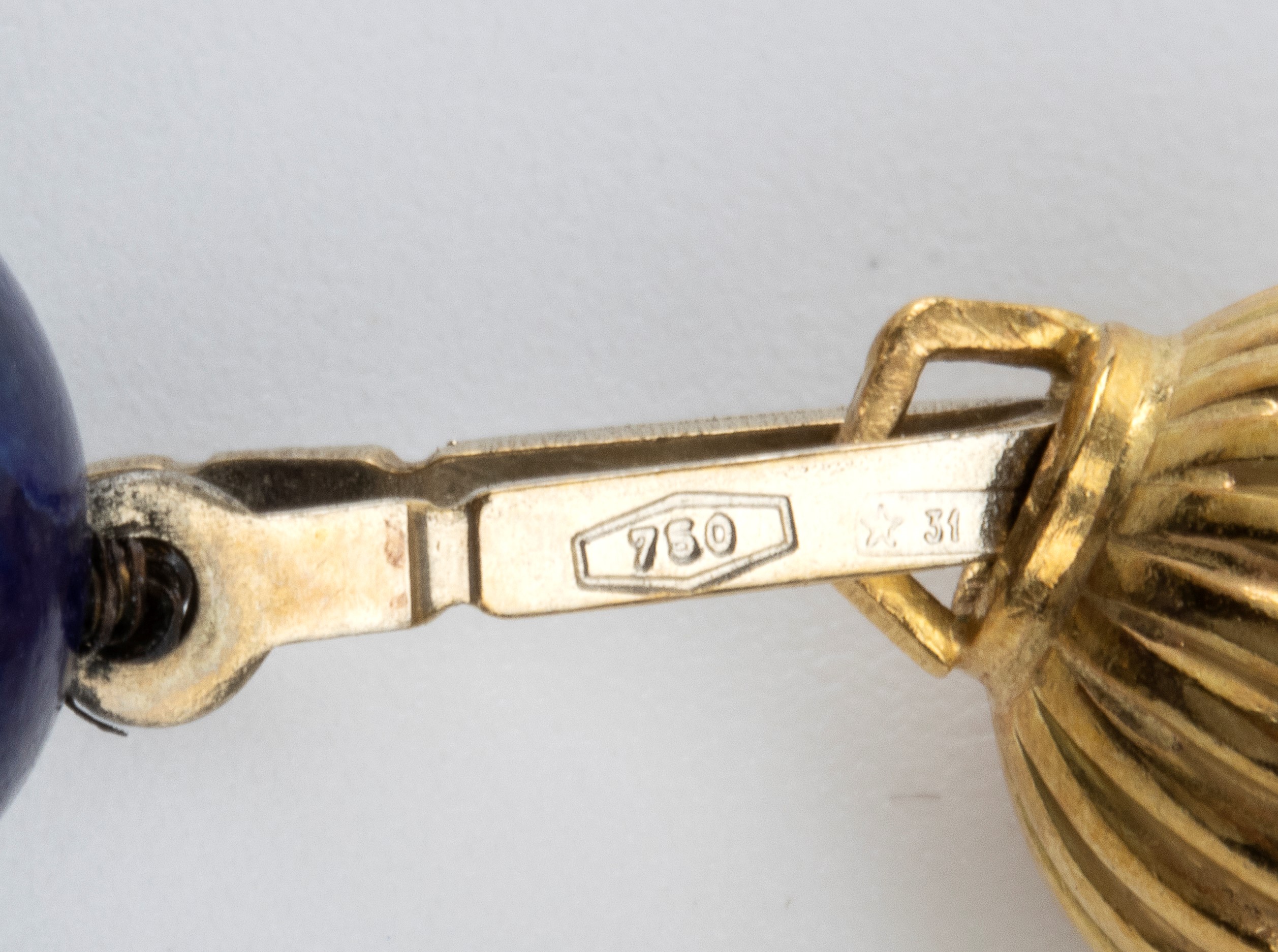 Girocollo in oro e lapislazzuli