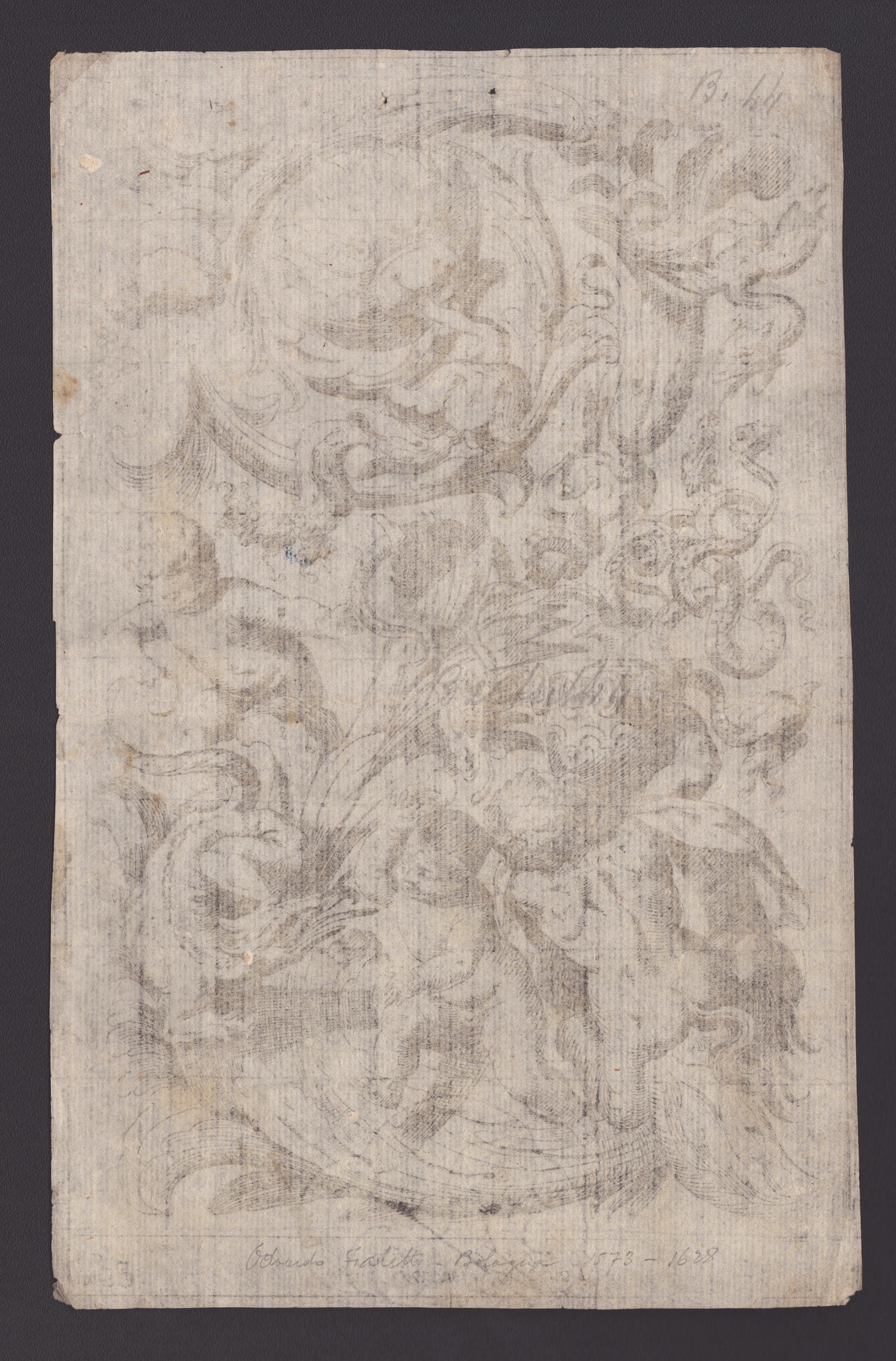 Odoardo Fialetti - Panello Ornamentale dalla Serie "disegni Varii di Polifilo Zancarli"