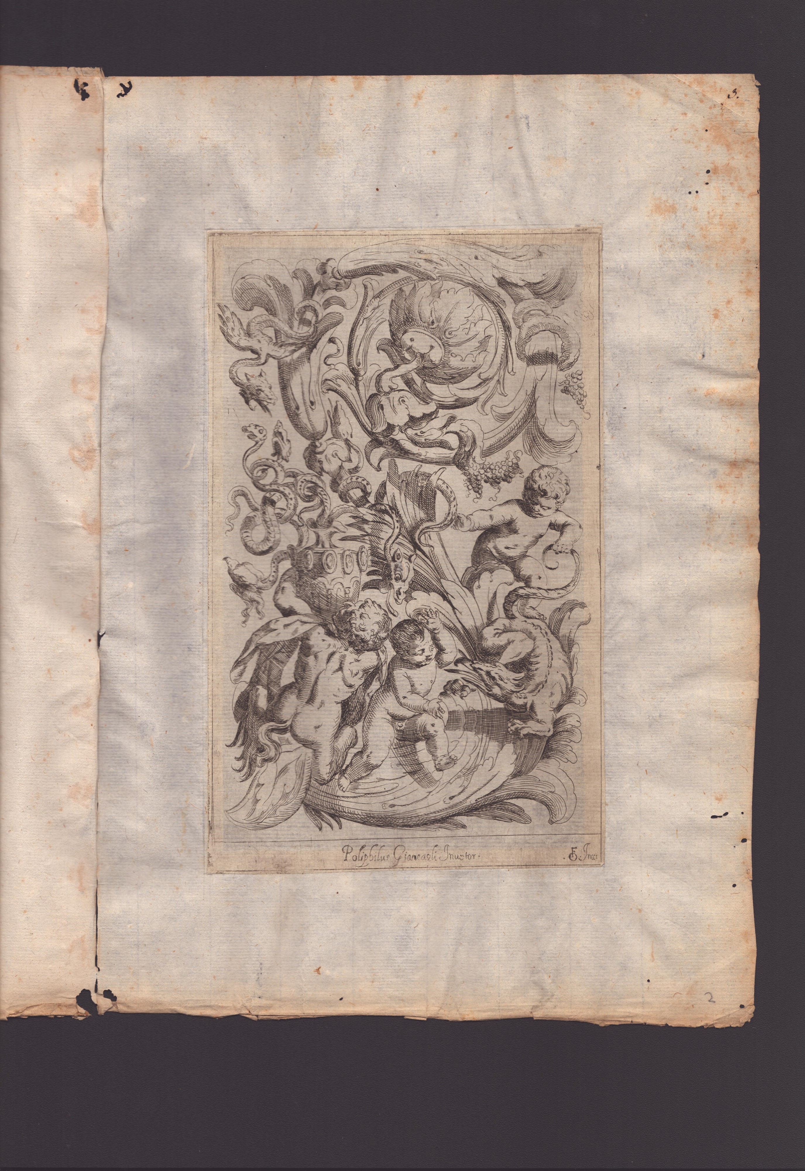 Odoardo Fialetti - Disegni Varii di Polifilo Zancarli