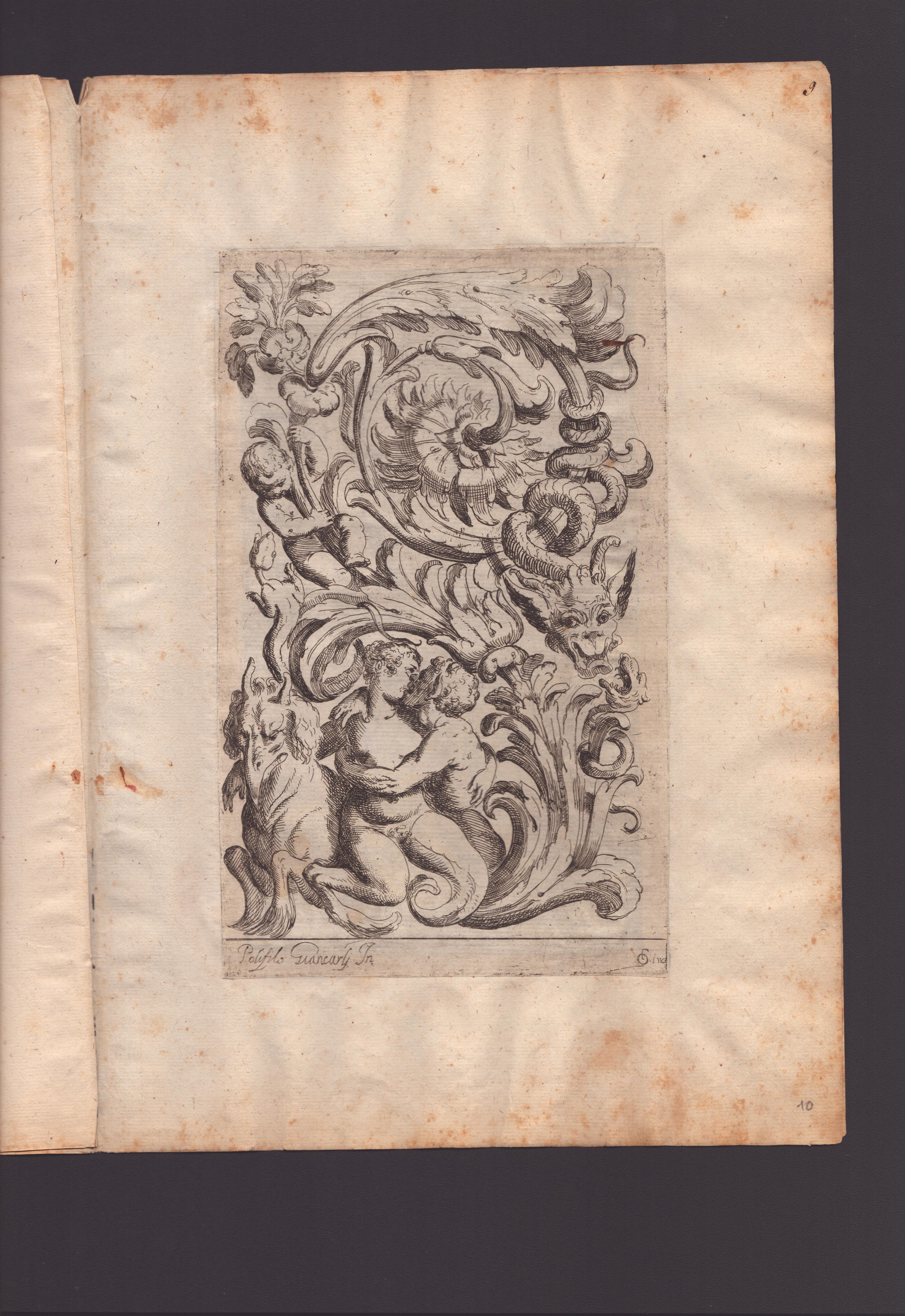Odoardo Fialetti - Disegni Varii di Polifilo Zancarli
