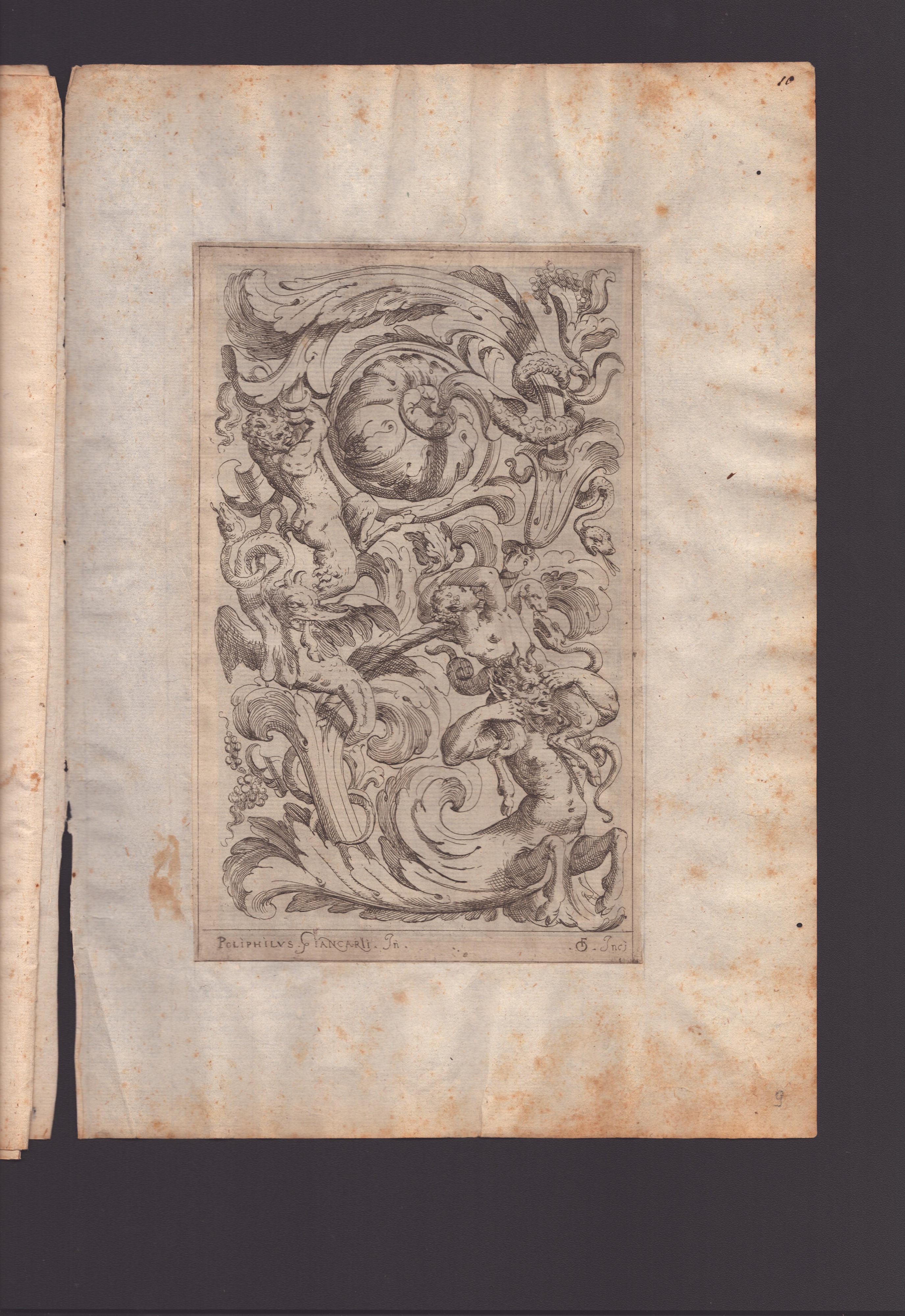Odoardo Fialetti - Disegni Varii di Polifilo Zancarli