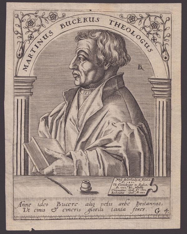 Johann Theodor de Bry - Martinus Bucerus Theologus