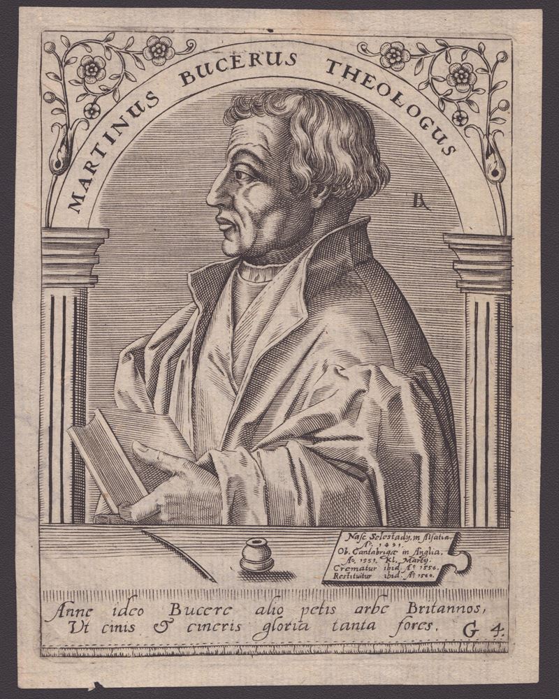Johann Theodor De Bry - Martinus Bucerus Theologus