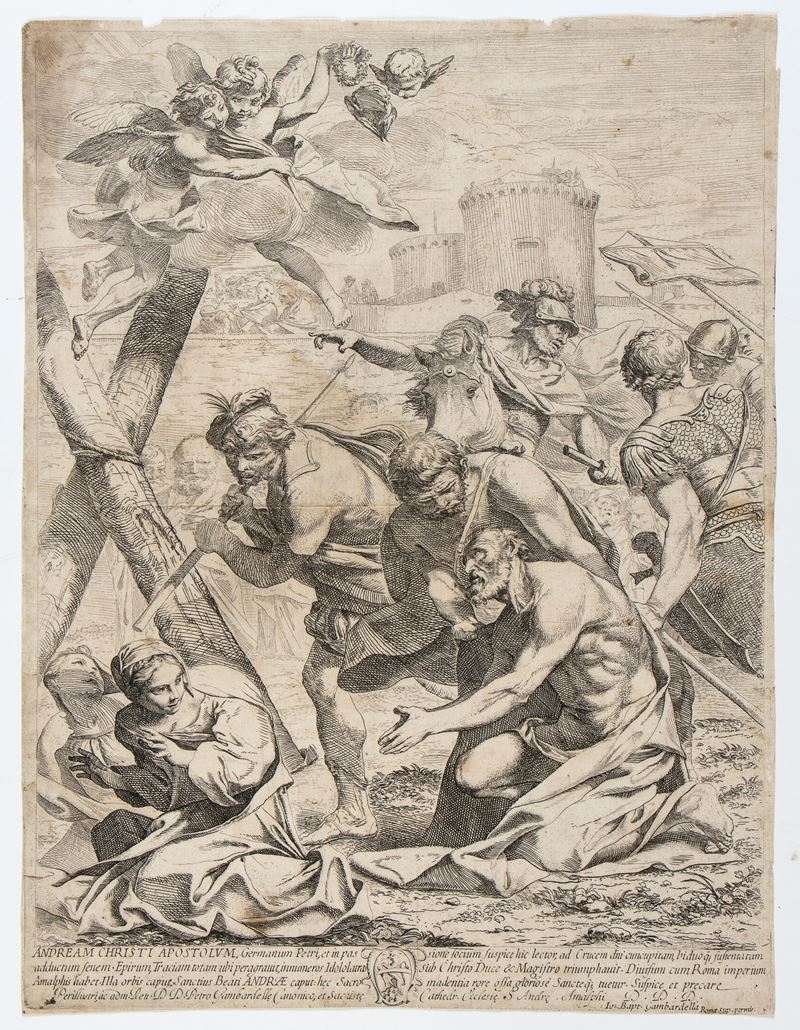 Pier Francesco Mola, Francesco Giovane - Martirio di Sant'andrea