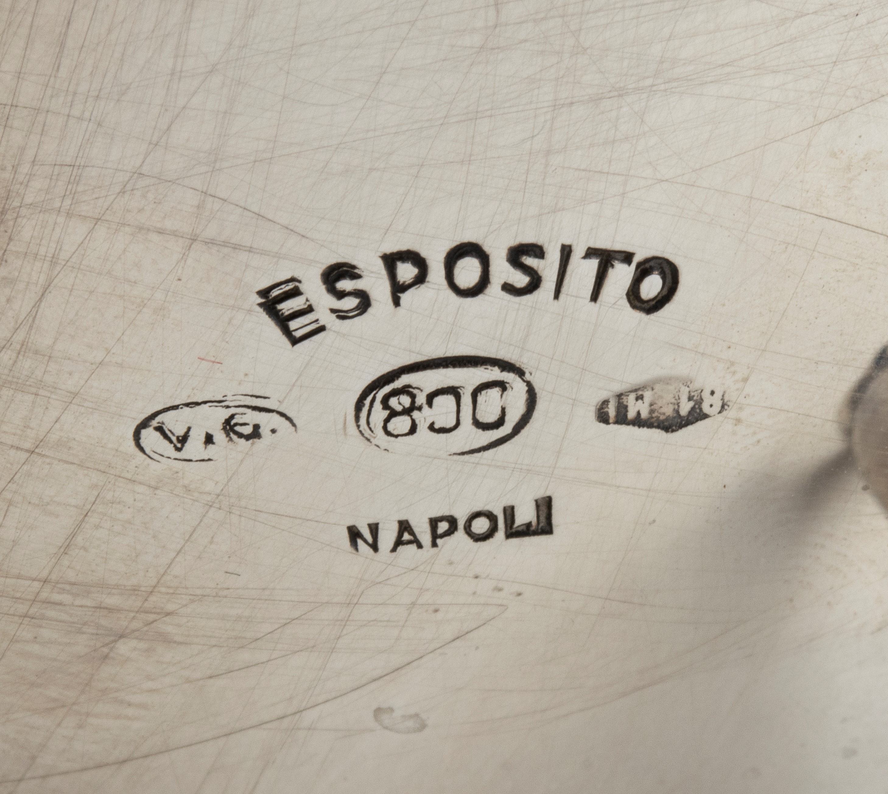 Teiera e zuccheriera in argento