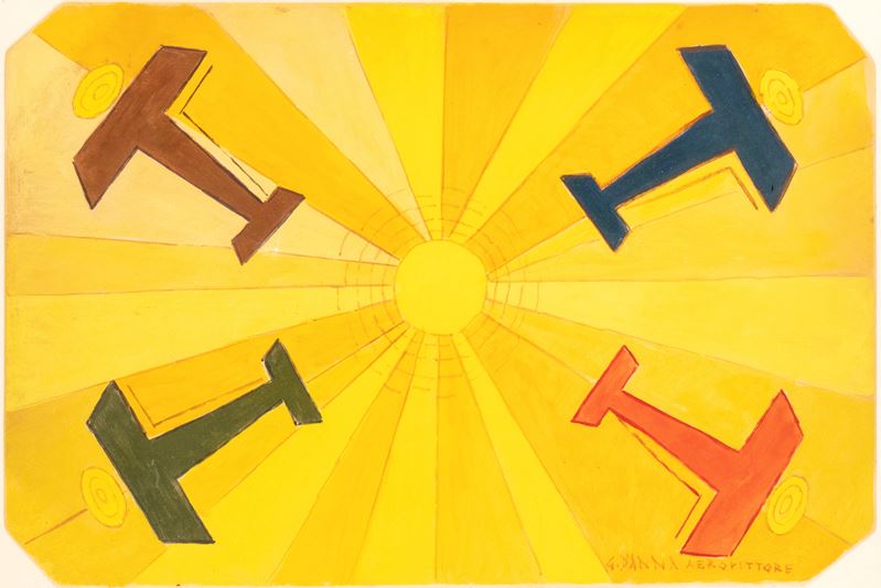 Acrobazie di aerei Caproni