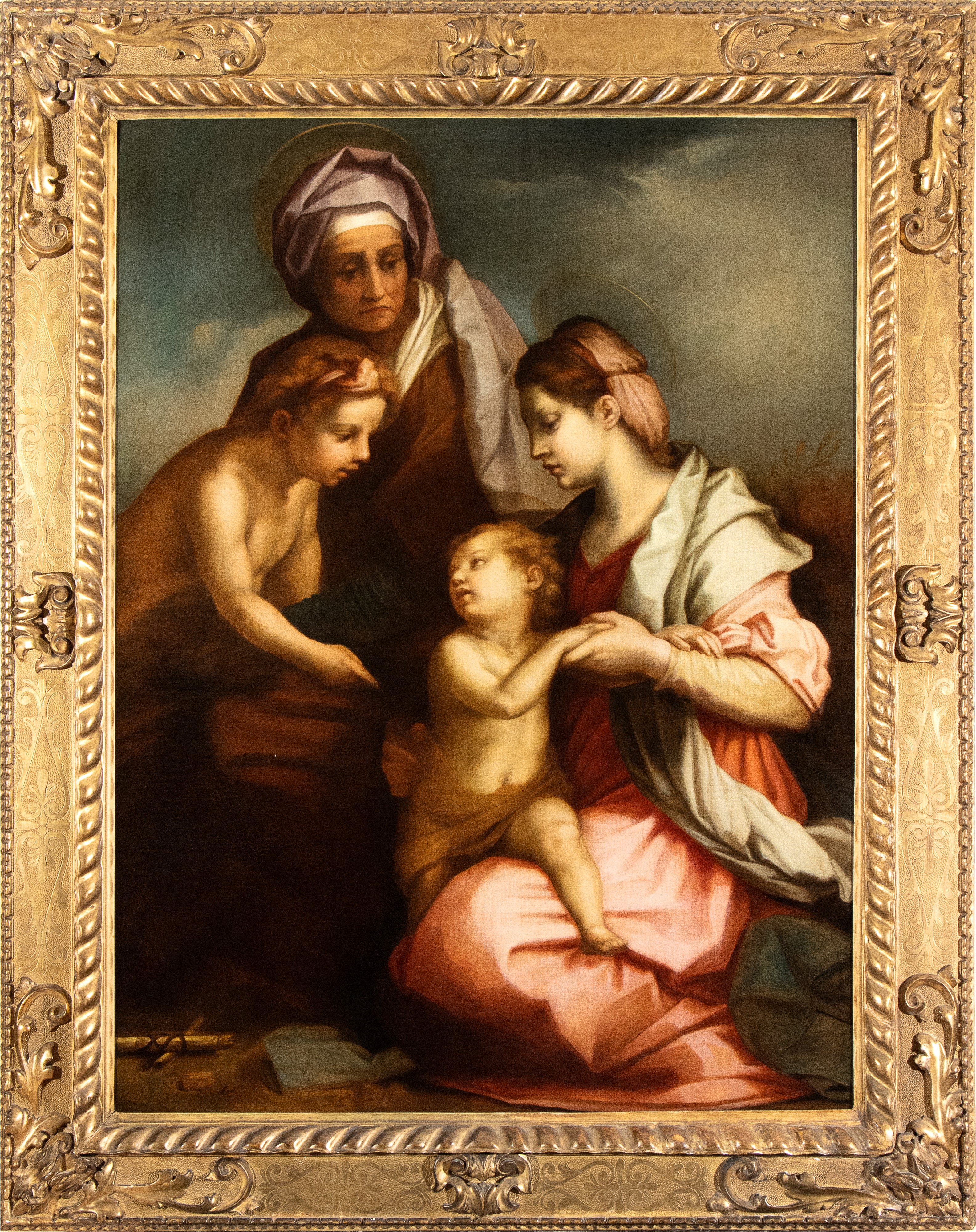 Andrea del Sarto - Sacra Famiglia con Sant'anna e San Giovannino
