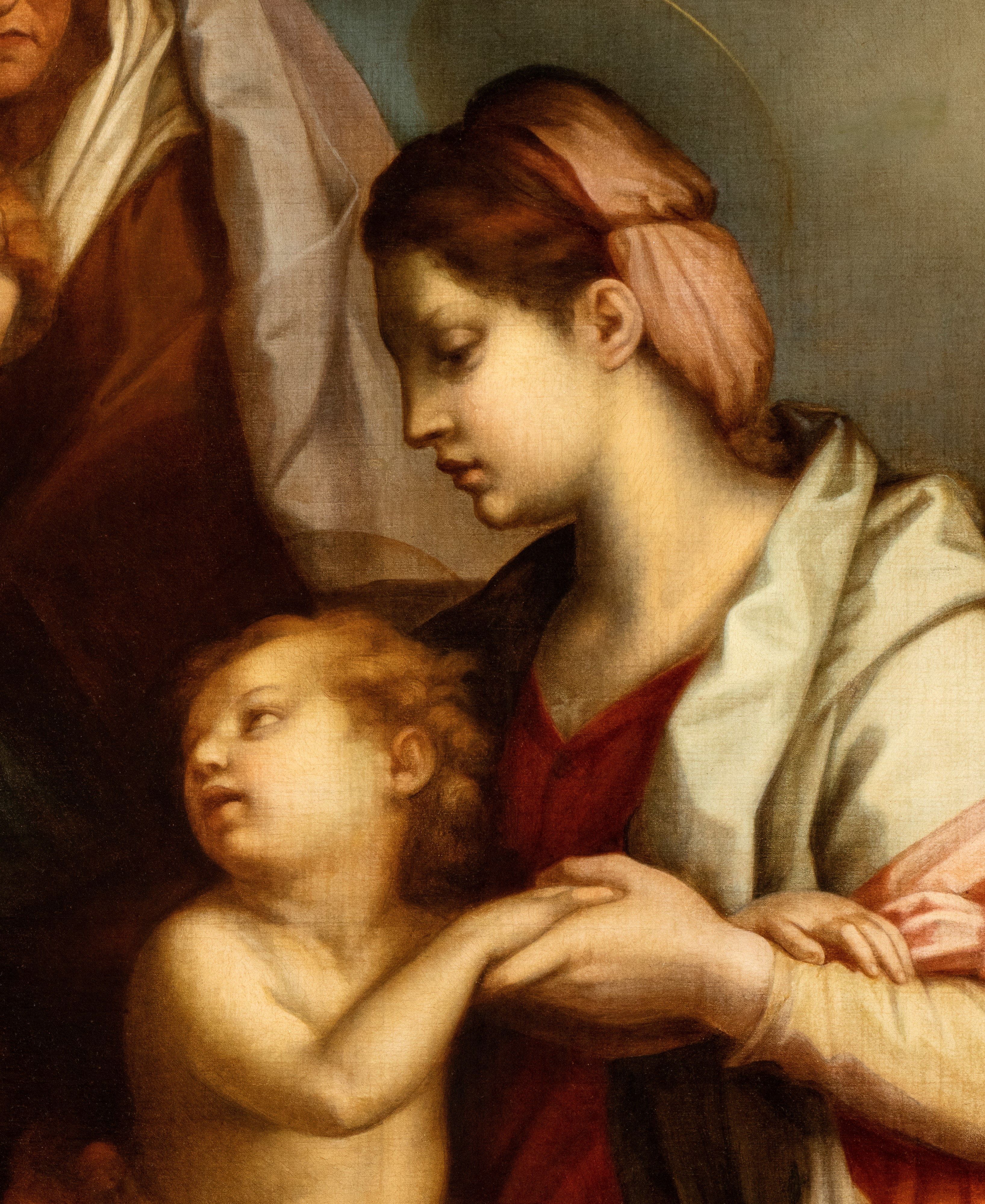 Andrea del Sarto - Sacra Famiglia con Sant'anna e San Giovannino