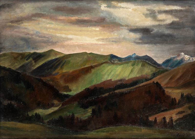 Florian Bosch - Paesaggio Montano