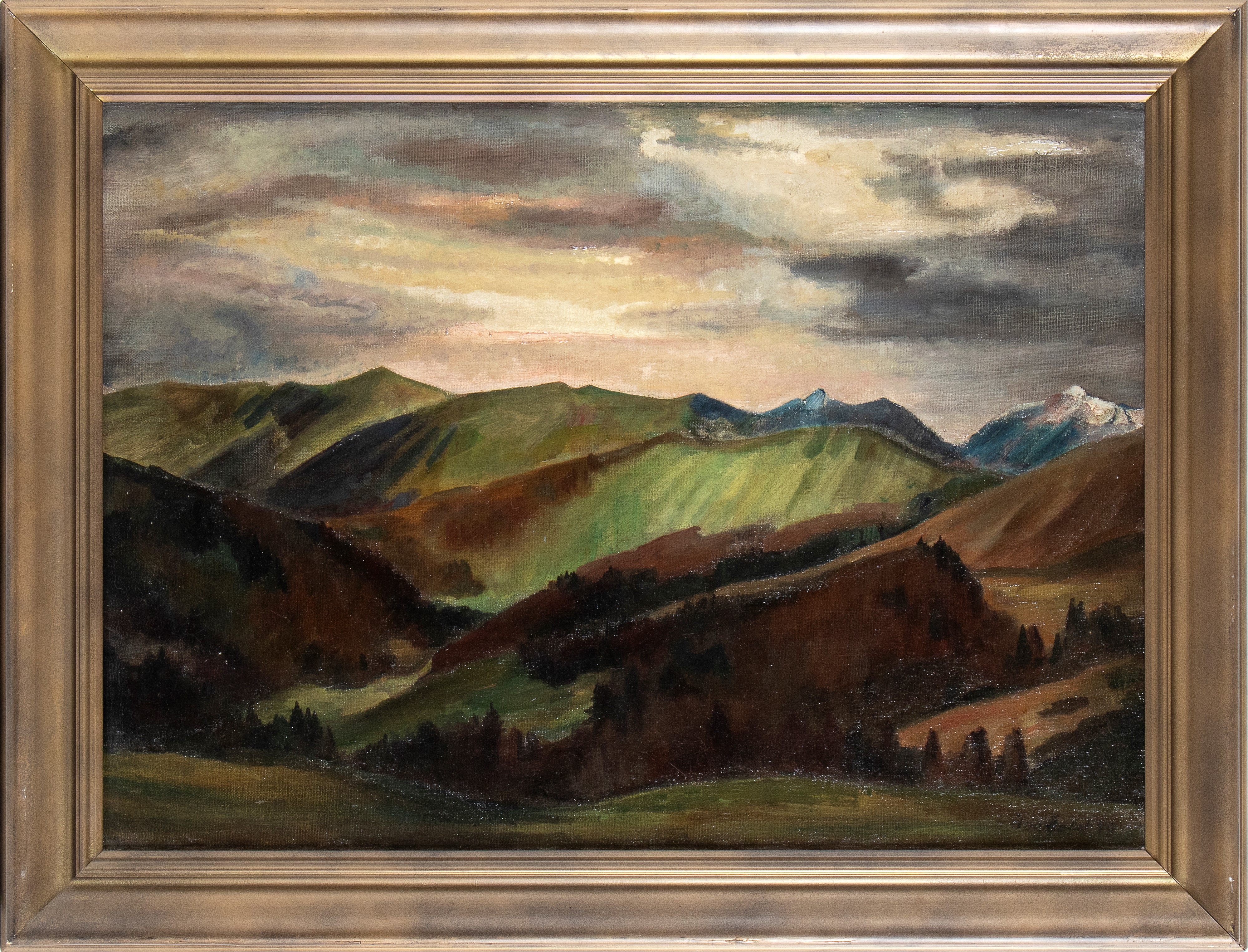 Florian Bosch - Paesaggio Montano