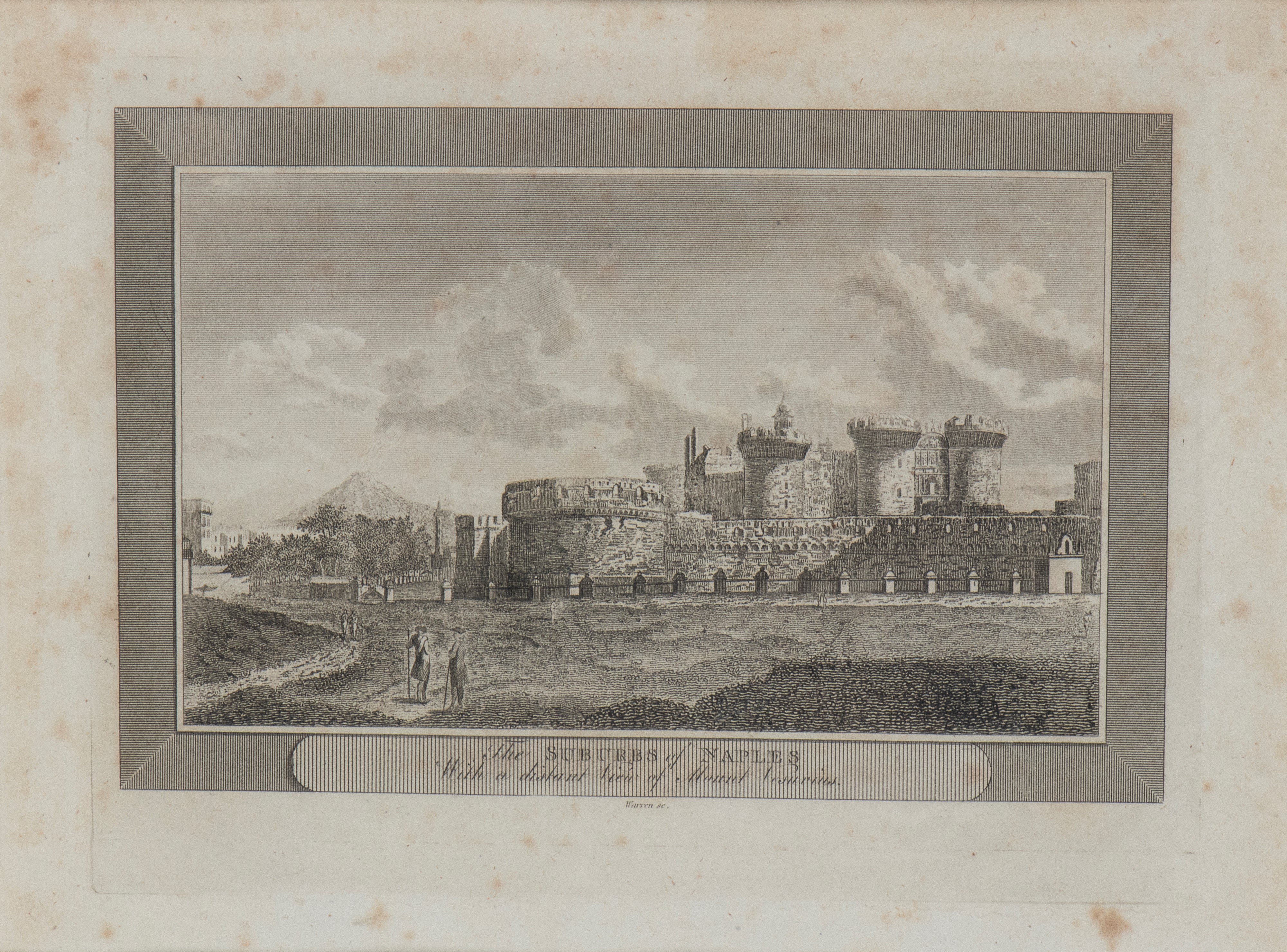 The Suburbs of Naples | Sepolcri su la strada che conduce alla Porta di Pompei