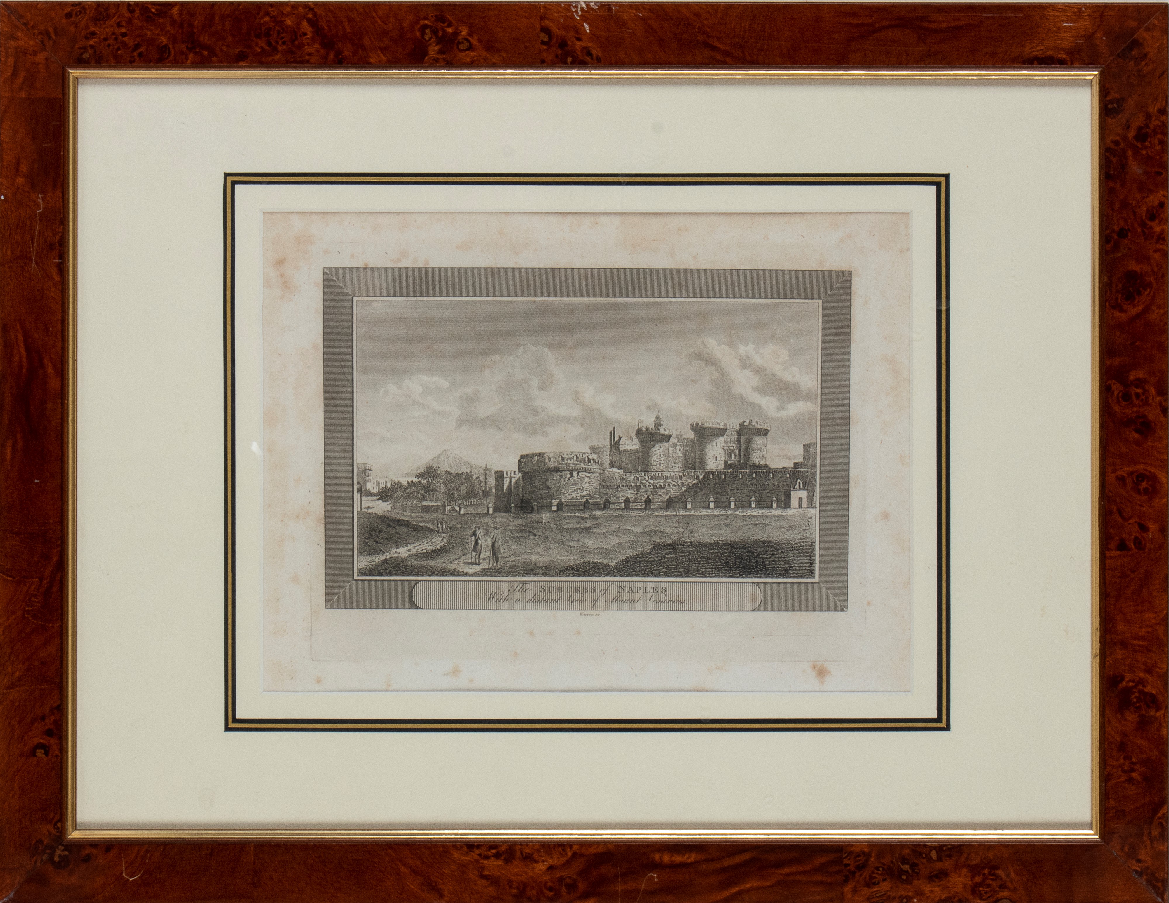 The Suburbs of Naples | Sepolcri su la strada che conduce alla Porta di Pompei