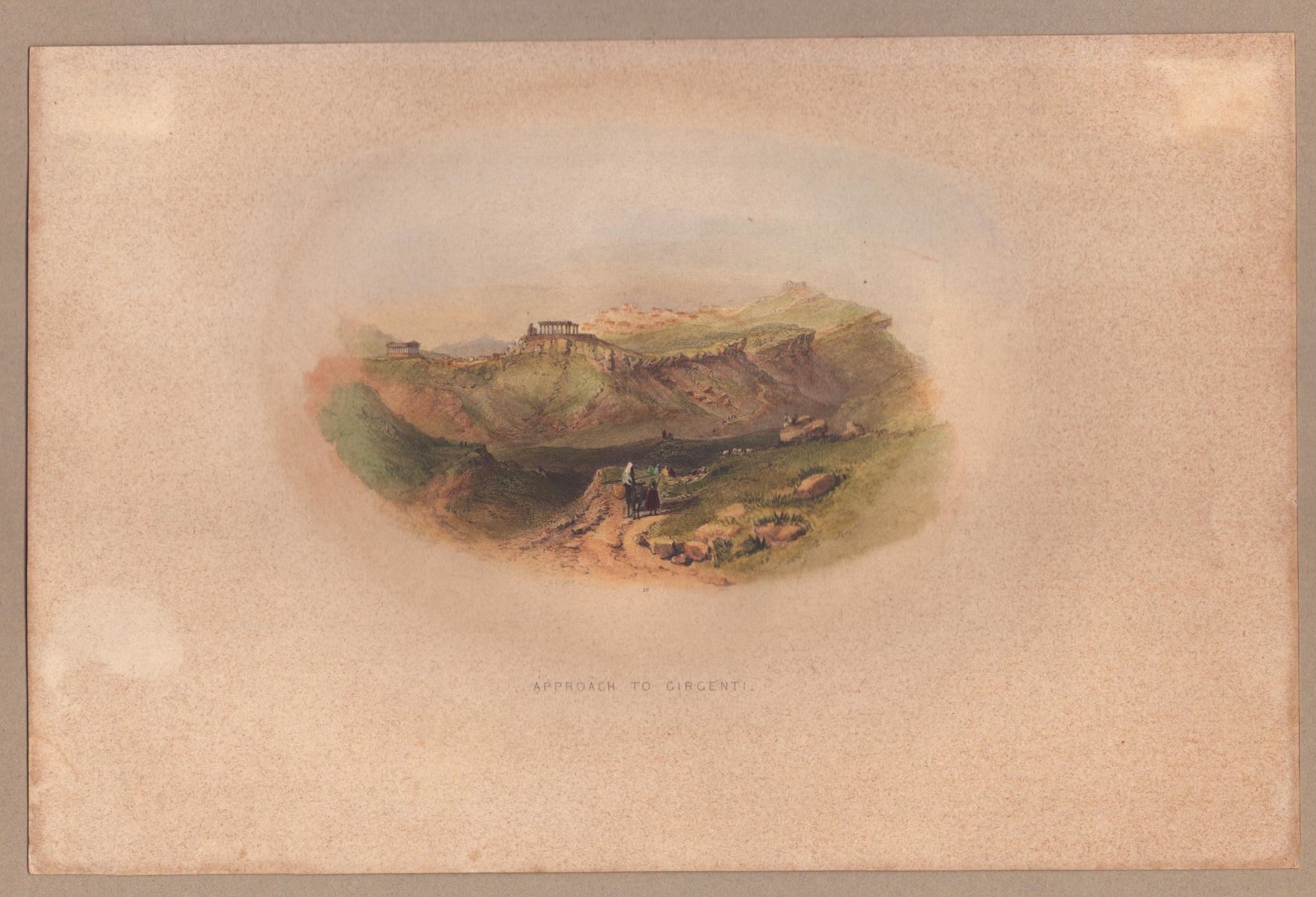 Approach to Girgenti | Theatre at Segeste