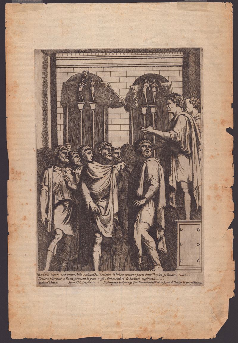 Traiano prometto la pace ai barbari