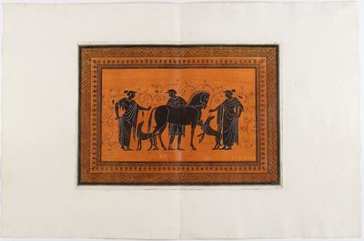 Decorazione da un Vaso Etrusco