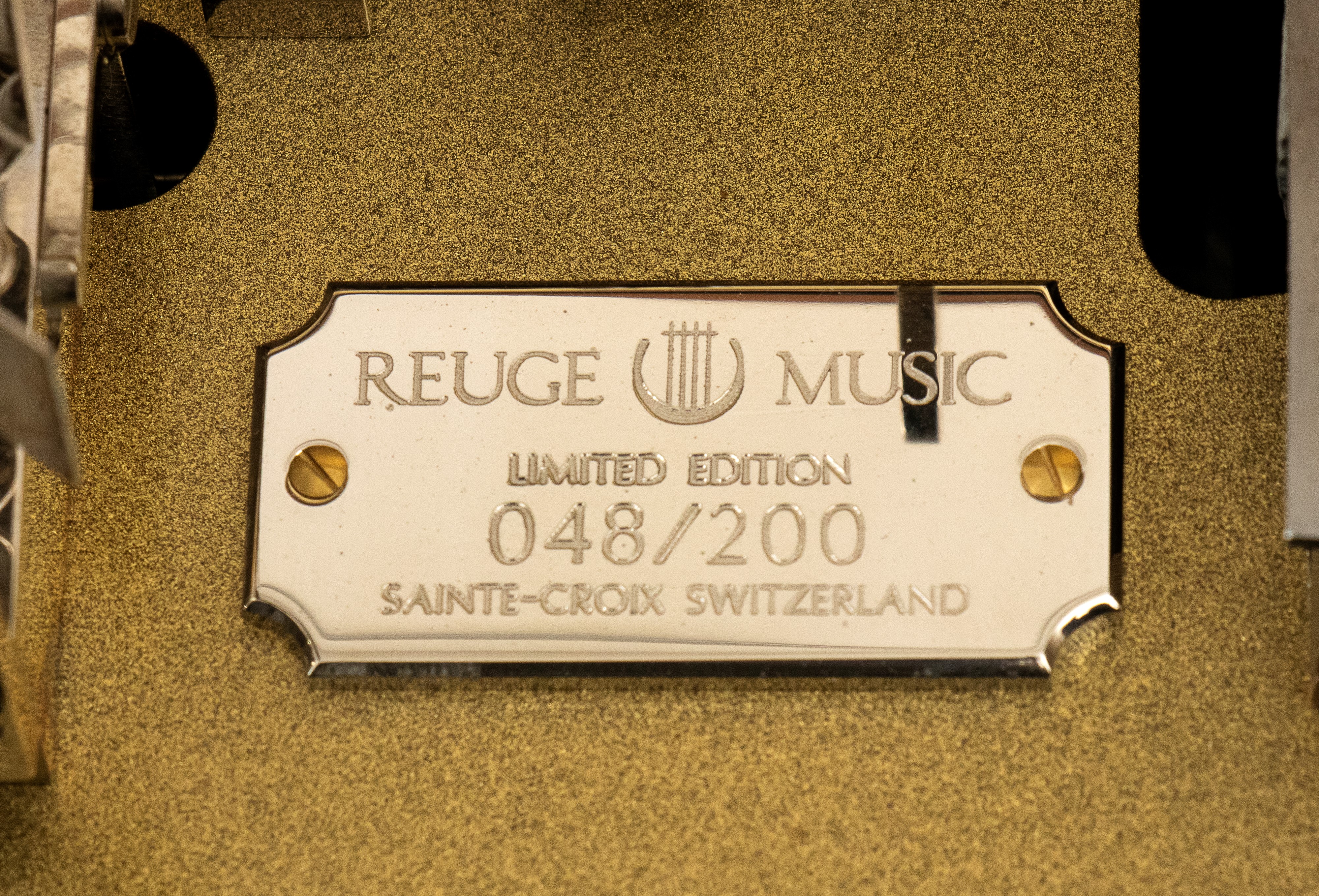 Carillon reuge edizione limitata 048/200