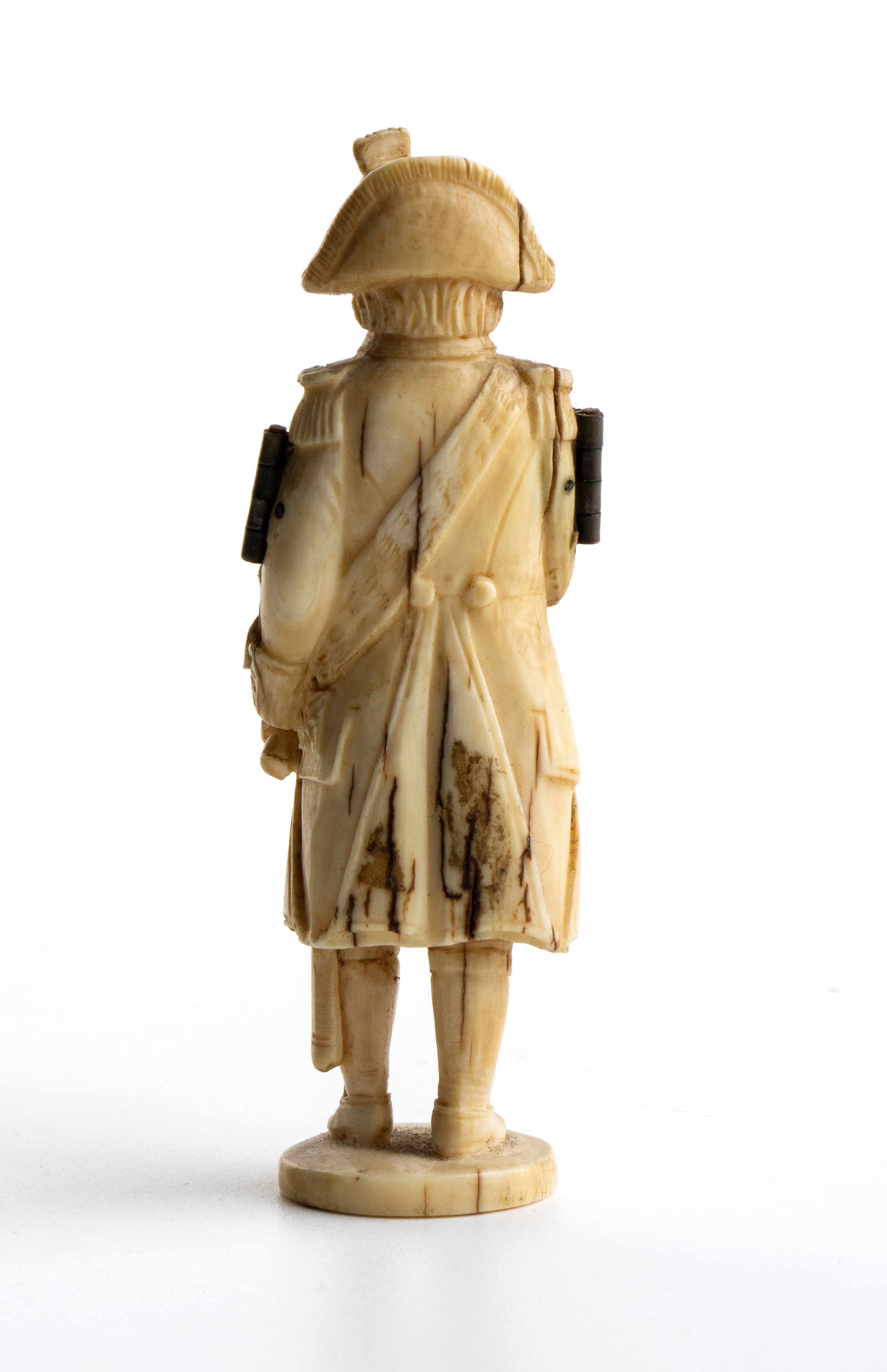 Scultura apribile in avorio raffigurante Napoleone