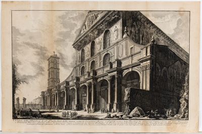 Veduta della Basilica di S. Paolo Fuor delle Mura