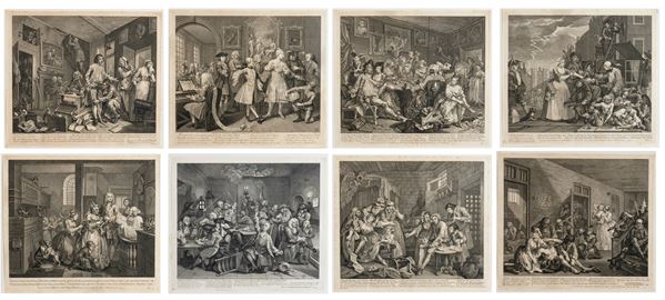 William Hogarth - A Rake's Progress